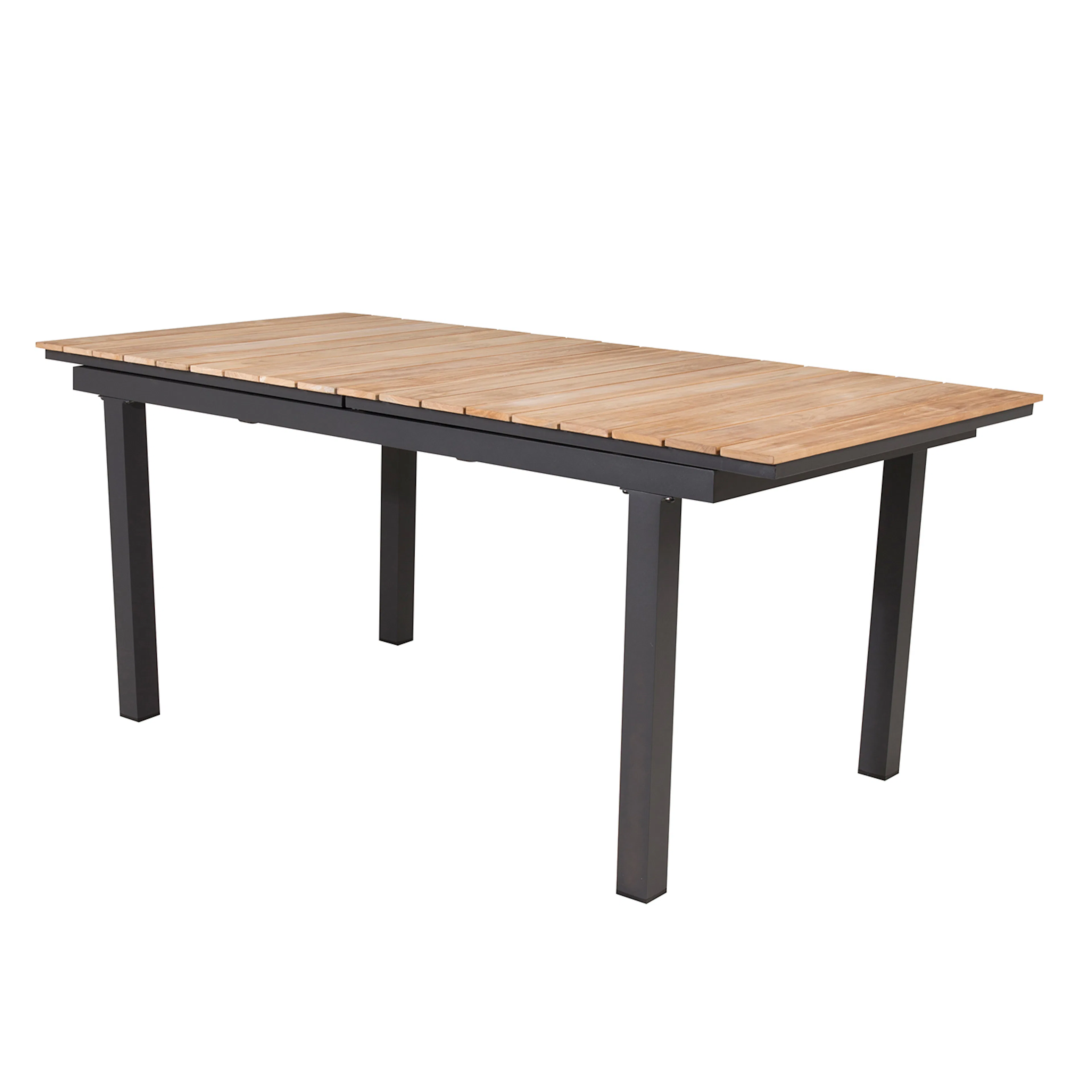 Mexico matbord 160/240*90 - Svart / teak Sort/Teak