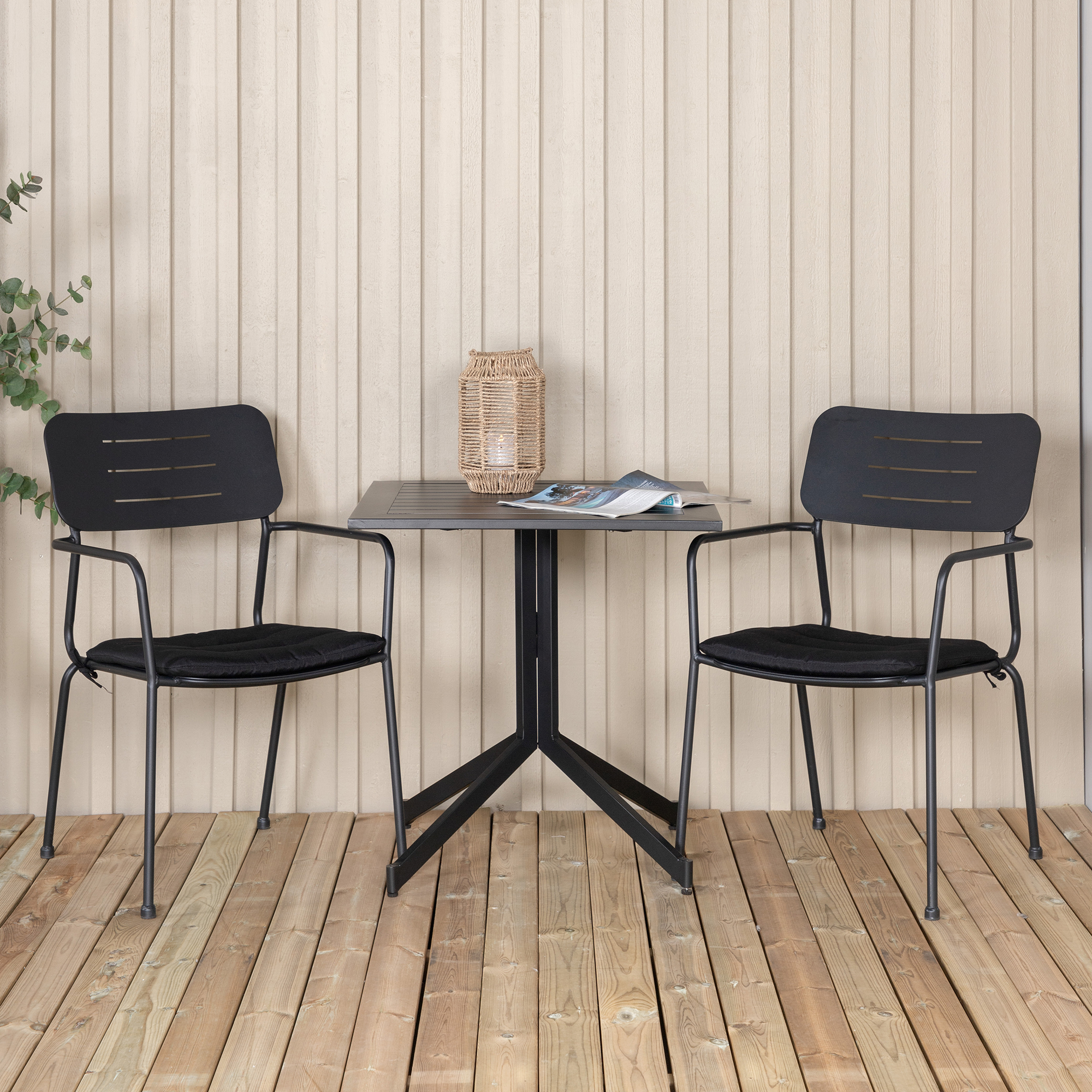 Cafégruppe Venture Home Wella med 2 Nemo Spisestoler