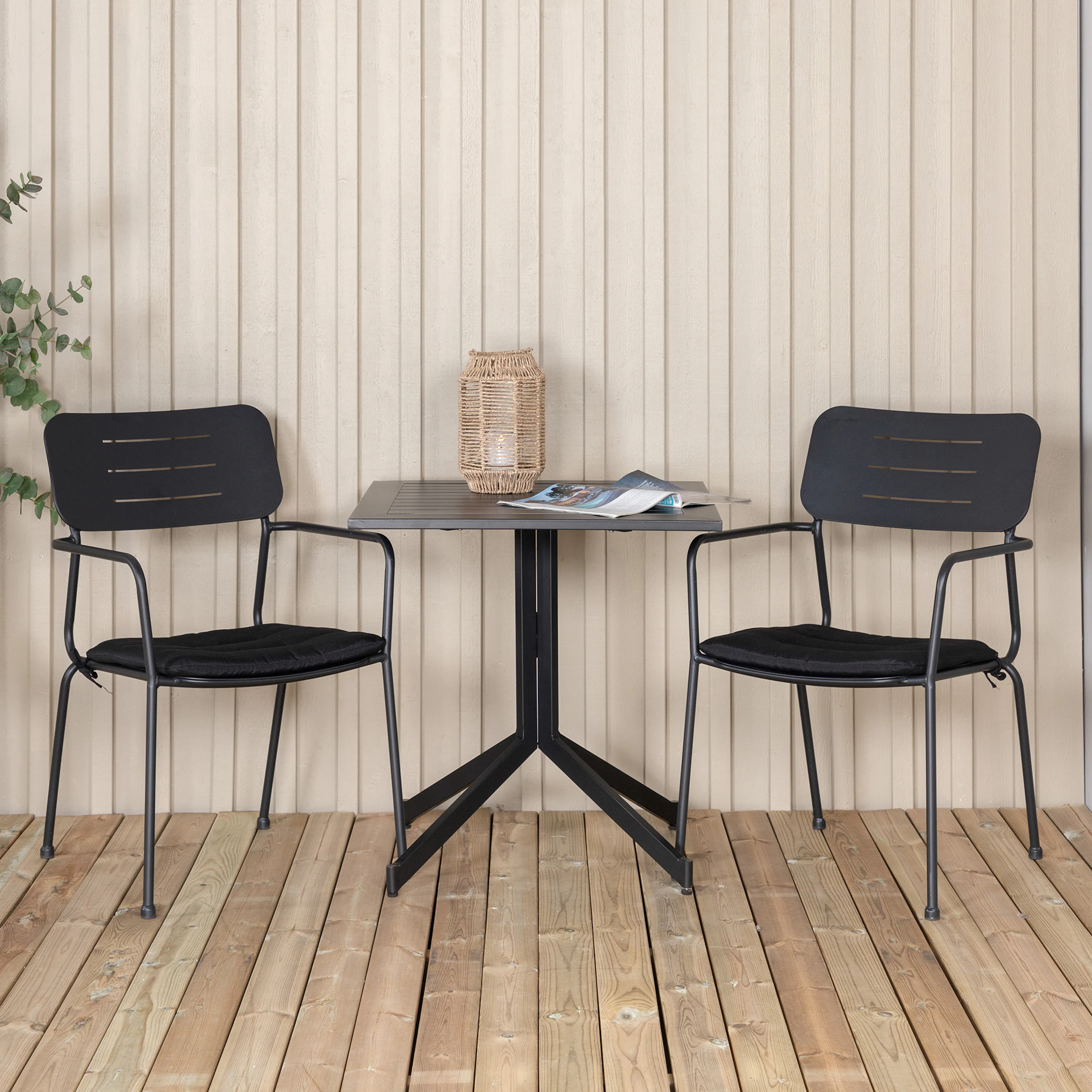 Cafégruppe Venture Home Wella med 2 Nemo Spisestoler