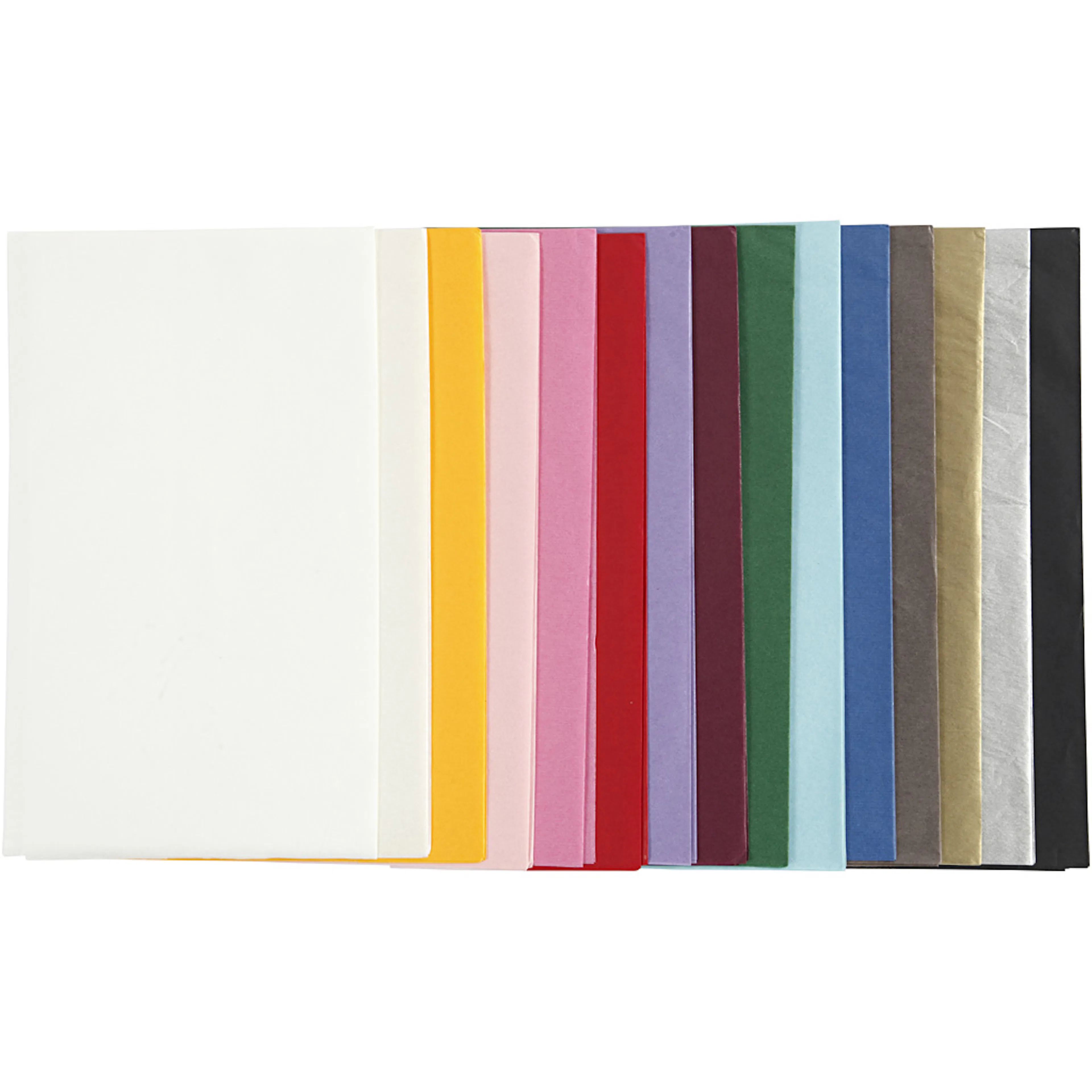 Silkepapir Creativ Company 50x70 cm Ass Farger 1 Pk