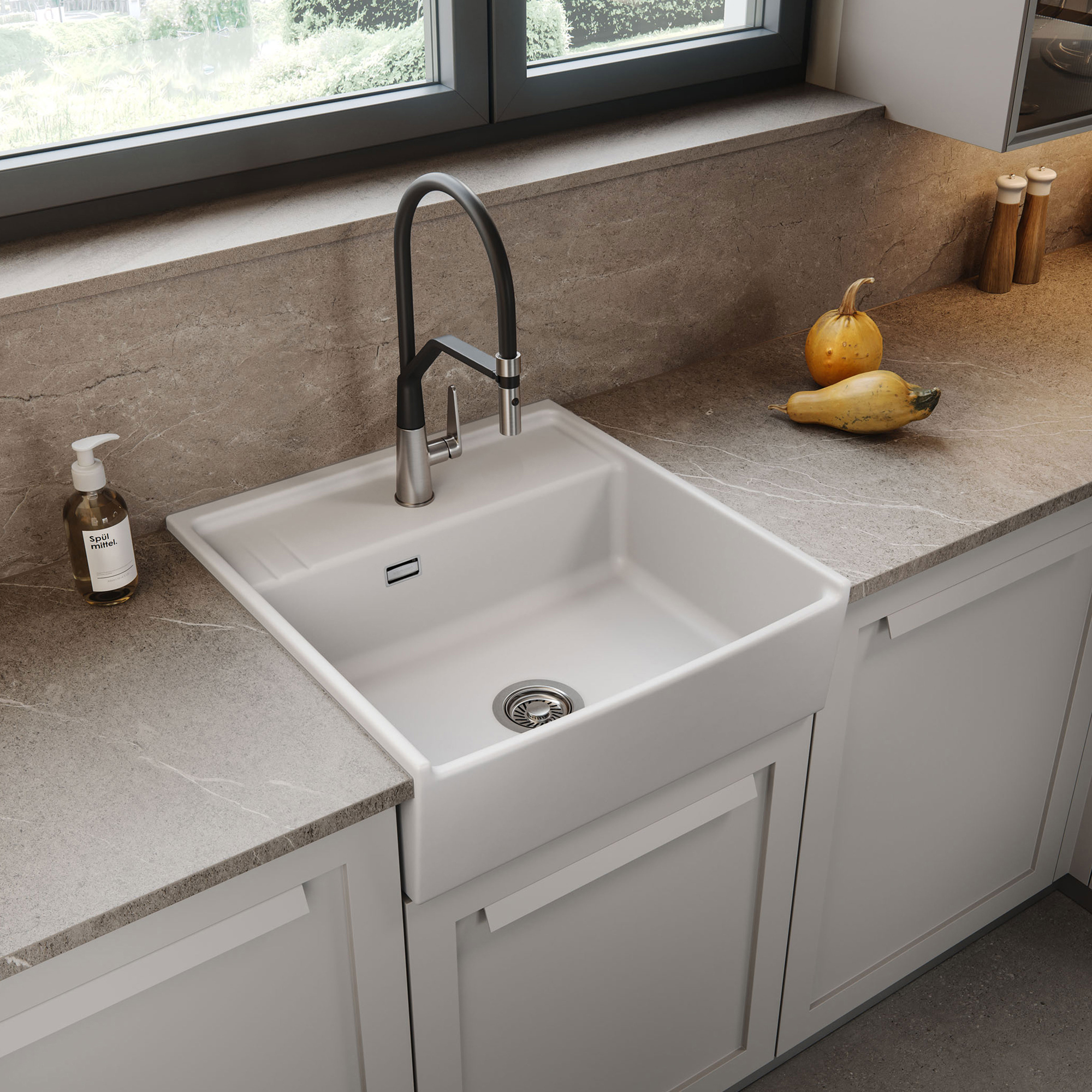 Kjøkkenvask Lavabo Kentro 60