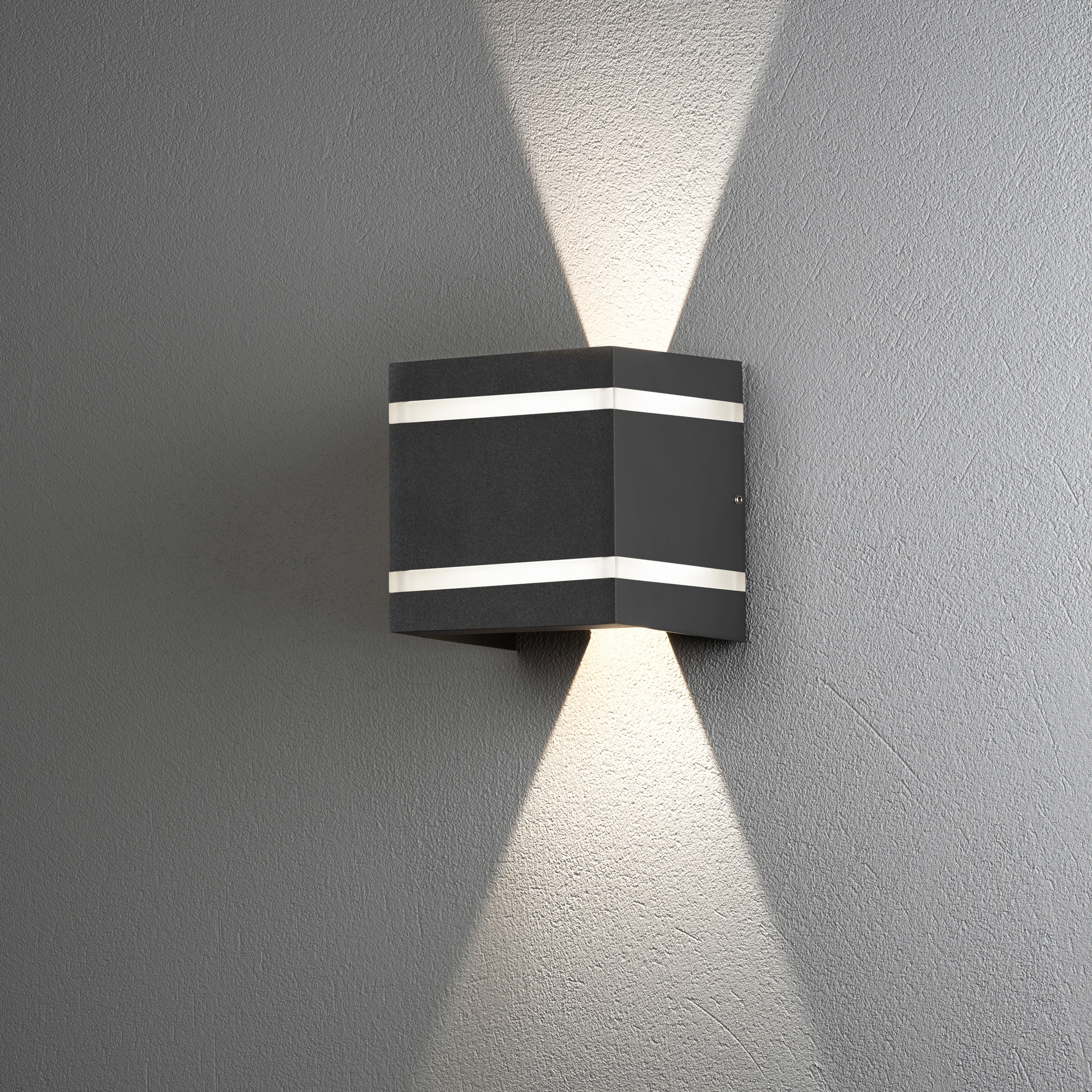 Vegglampe Gnosjö Konstsmide Cremona Opp/Ned 2x3W High Power LED
