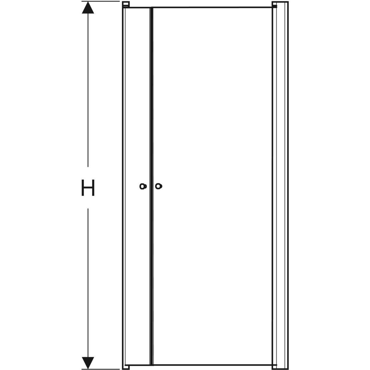 Contura Shower Showerama 10-4 duschvägg för rund Duschhörna: B=90cm, L=9 Mått: 900x900x2000 mm