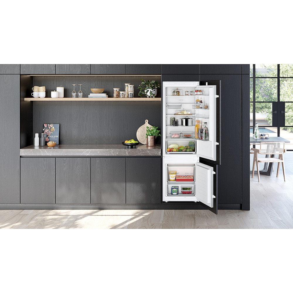 Integrert Kjøleskap/Fryser Siemens iQ100 KI87V5SE0 Med LED-Belysning 177 x 54 Cm