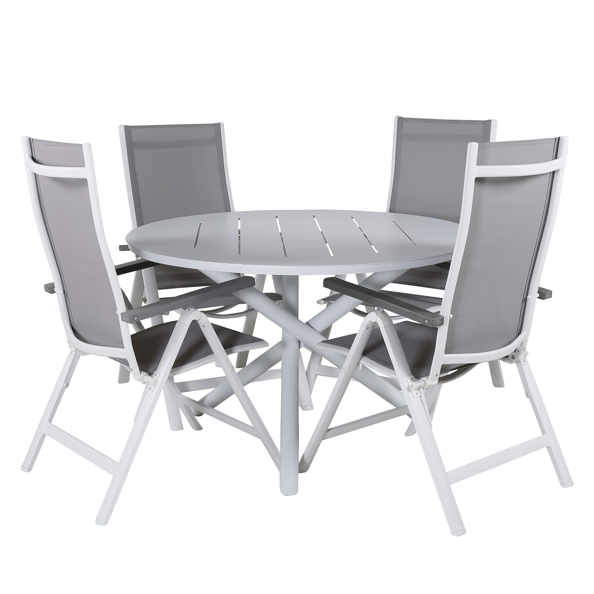 Spisegruppe Venture Home Ande med 4 Laby Spisestoler