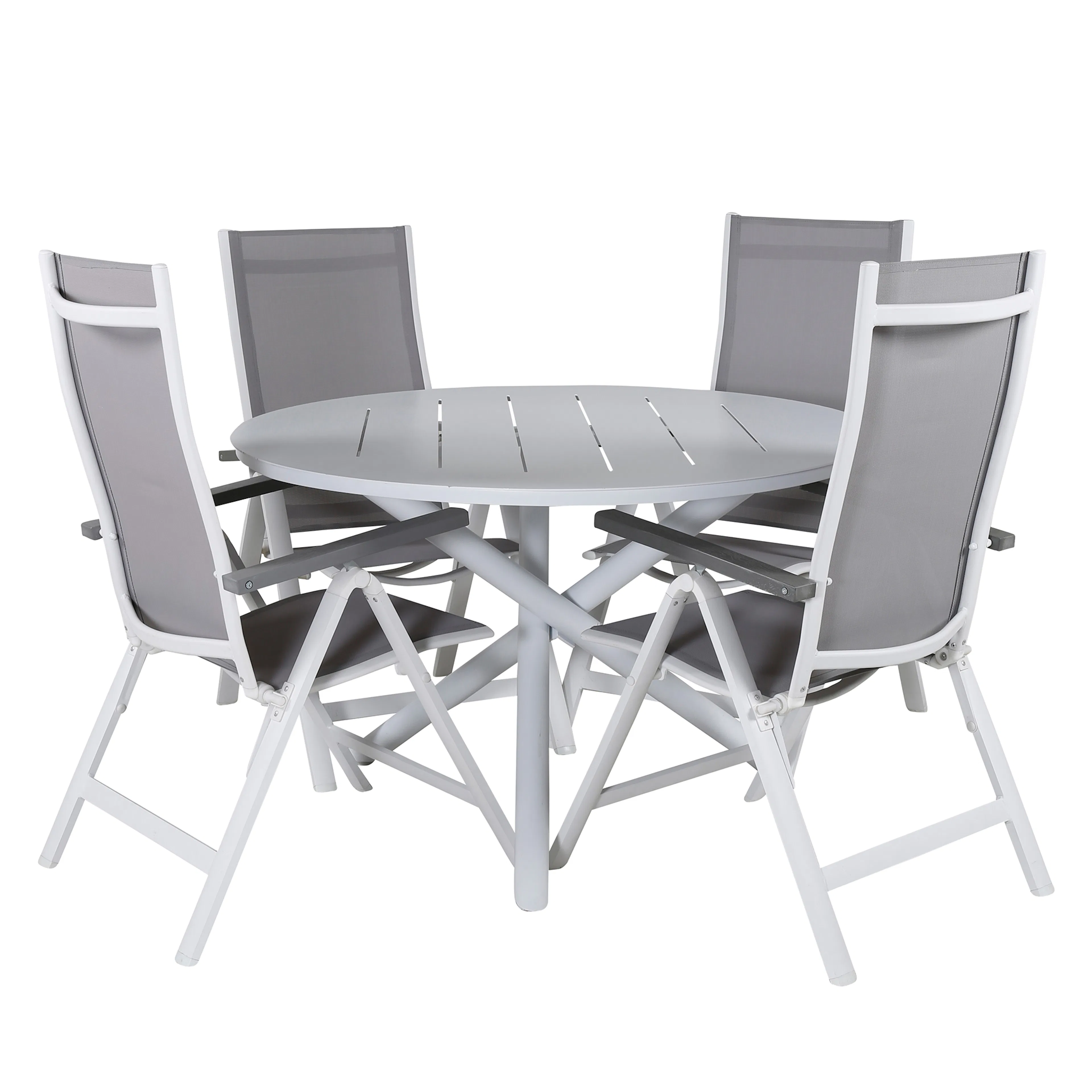 Spisegruppe Venture Home Ande med 4 Laby Spisestoler