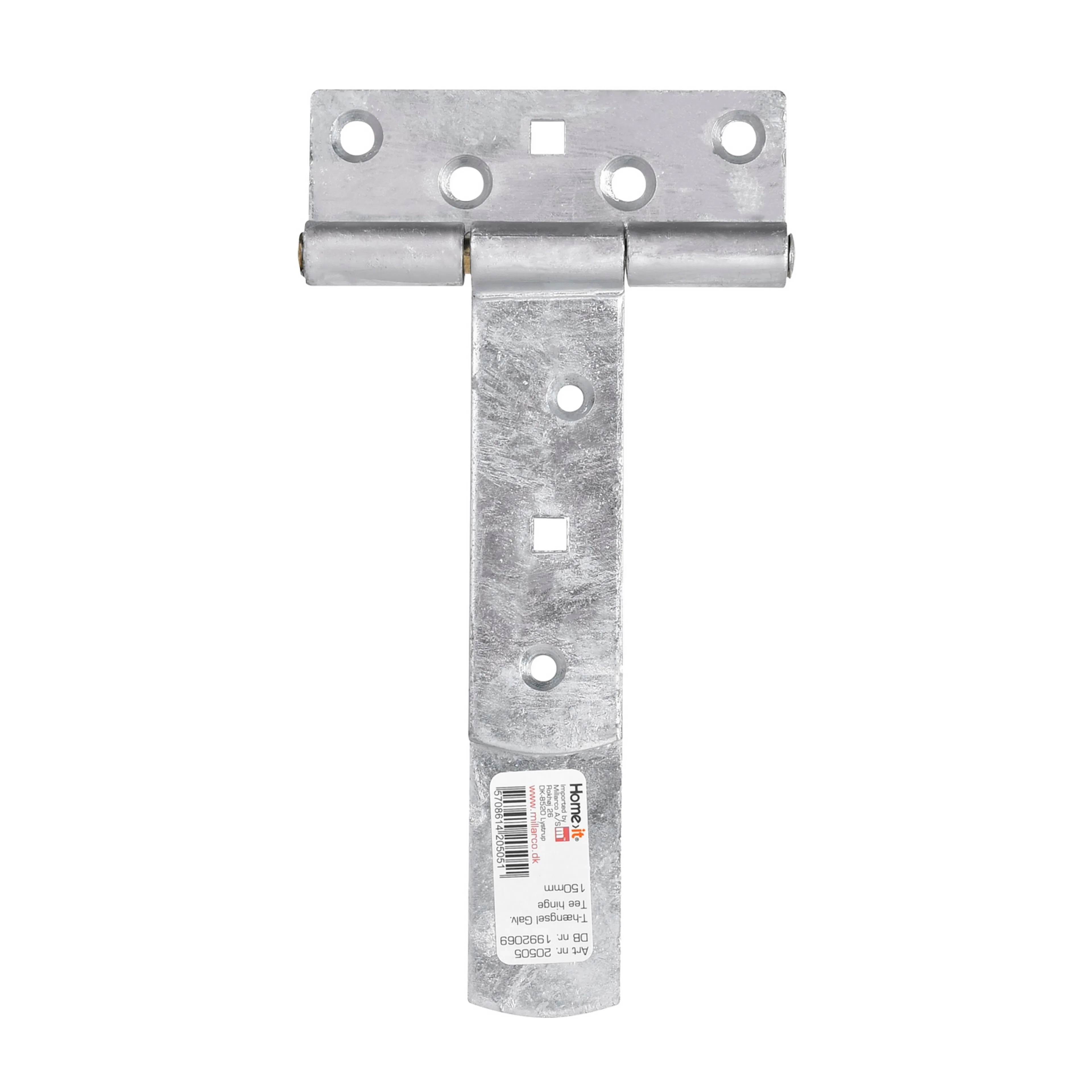 T-hengsel - 150 mm LxB: 150x30 mm