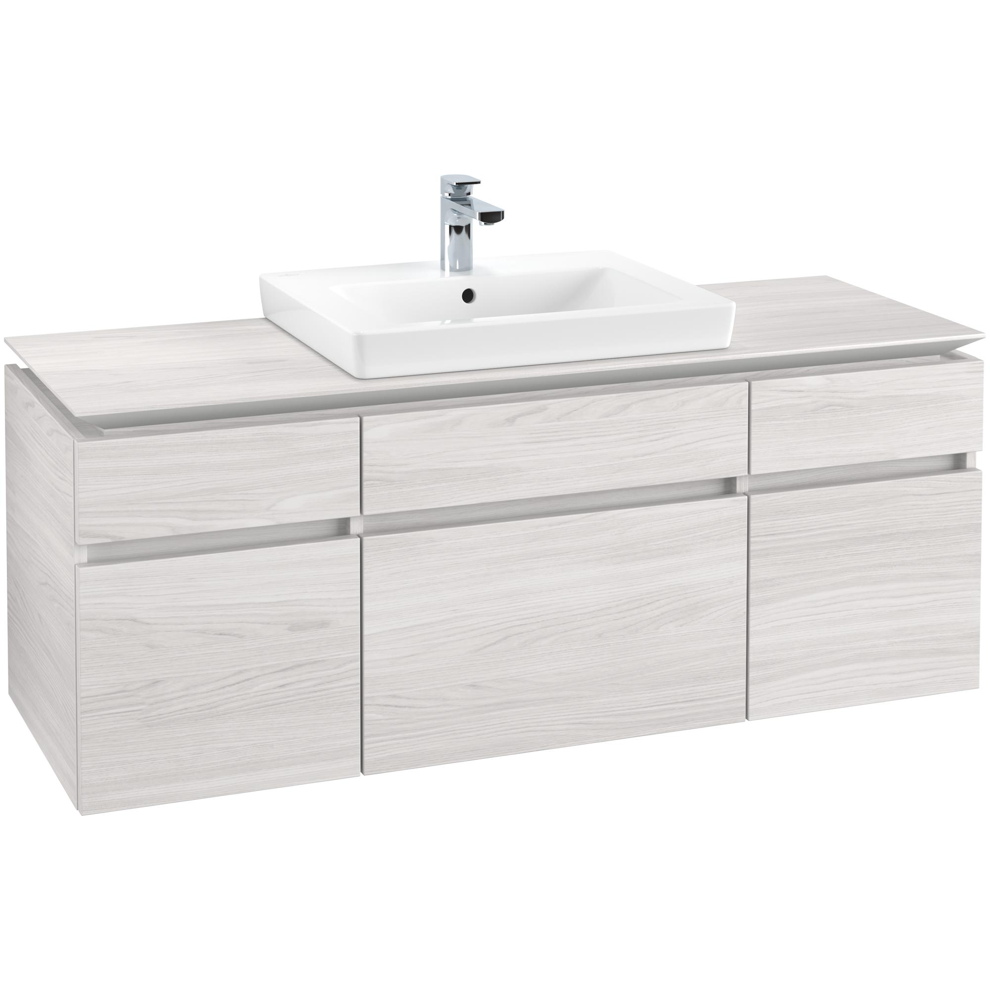 Tv&auml;ttst&auml;llssk&aring;p Villeroy & Boch Legato med 5 L&aring;dor f&ouml;r Tv&auml;ttst&auml;ll