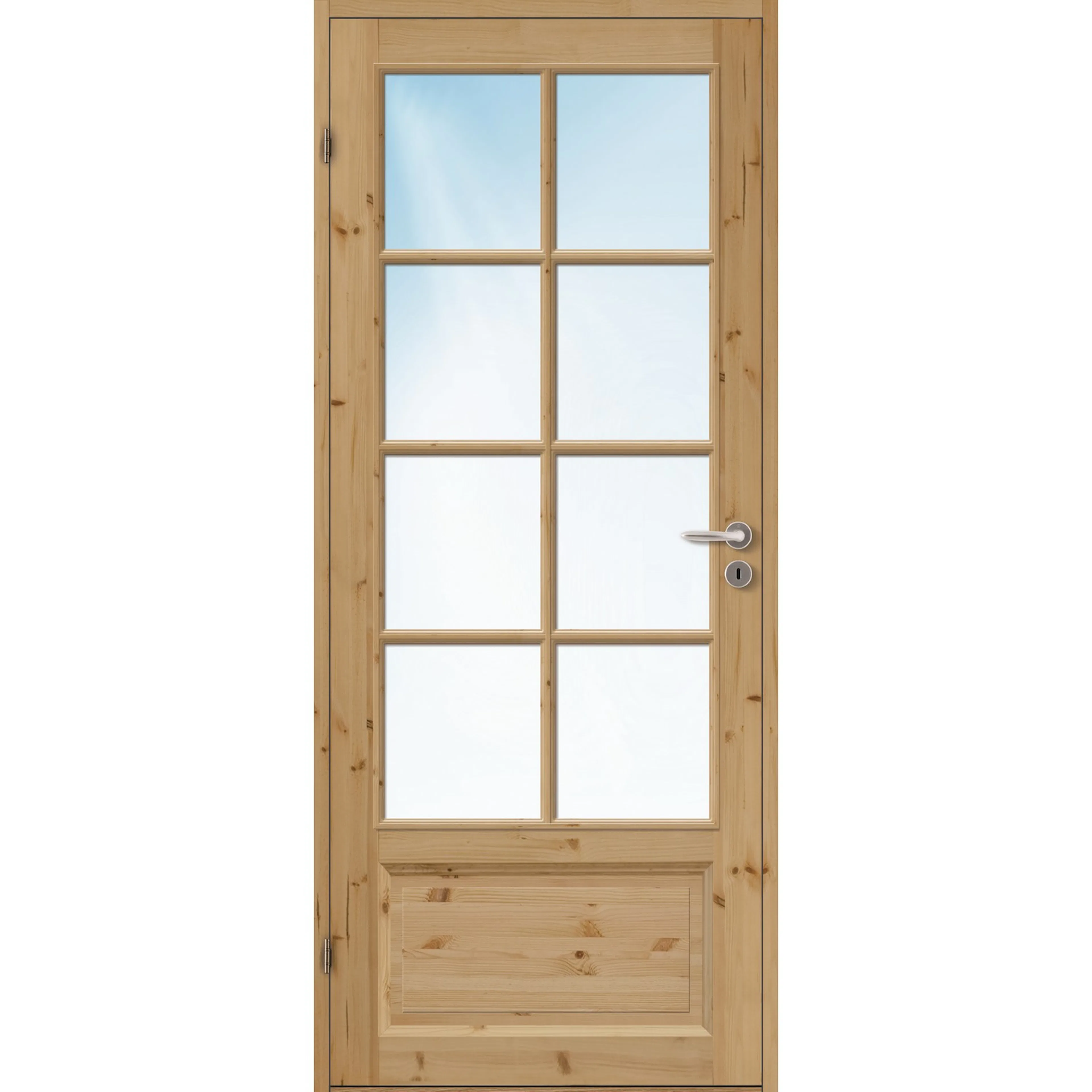DØRBL ID BENTE FW 9X19 UBH BxH: 90x190 cm (dørbladmål: 82,5x184), Furu