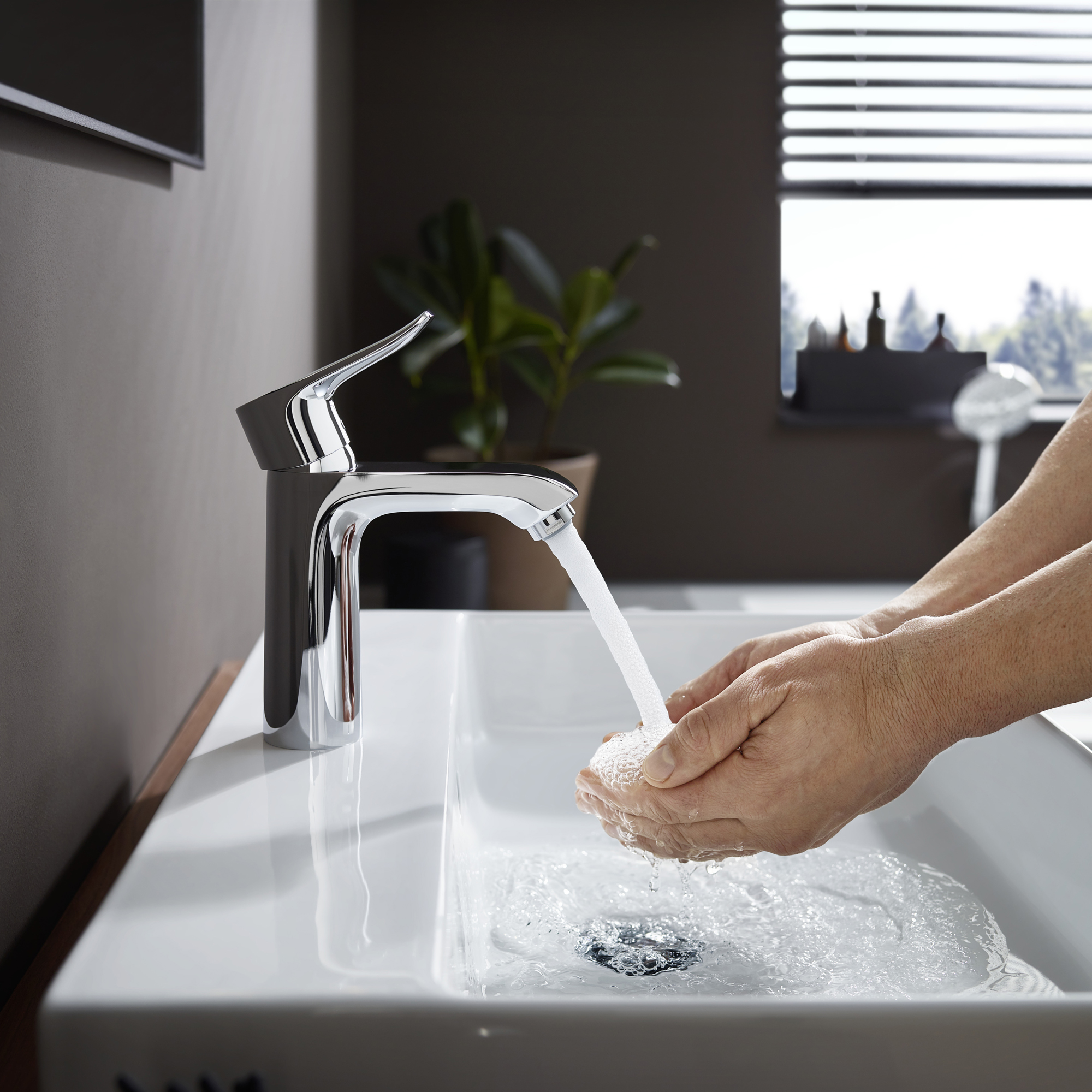 Tvättställsblandare Hansgrohe Metris 110