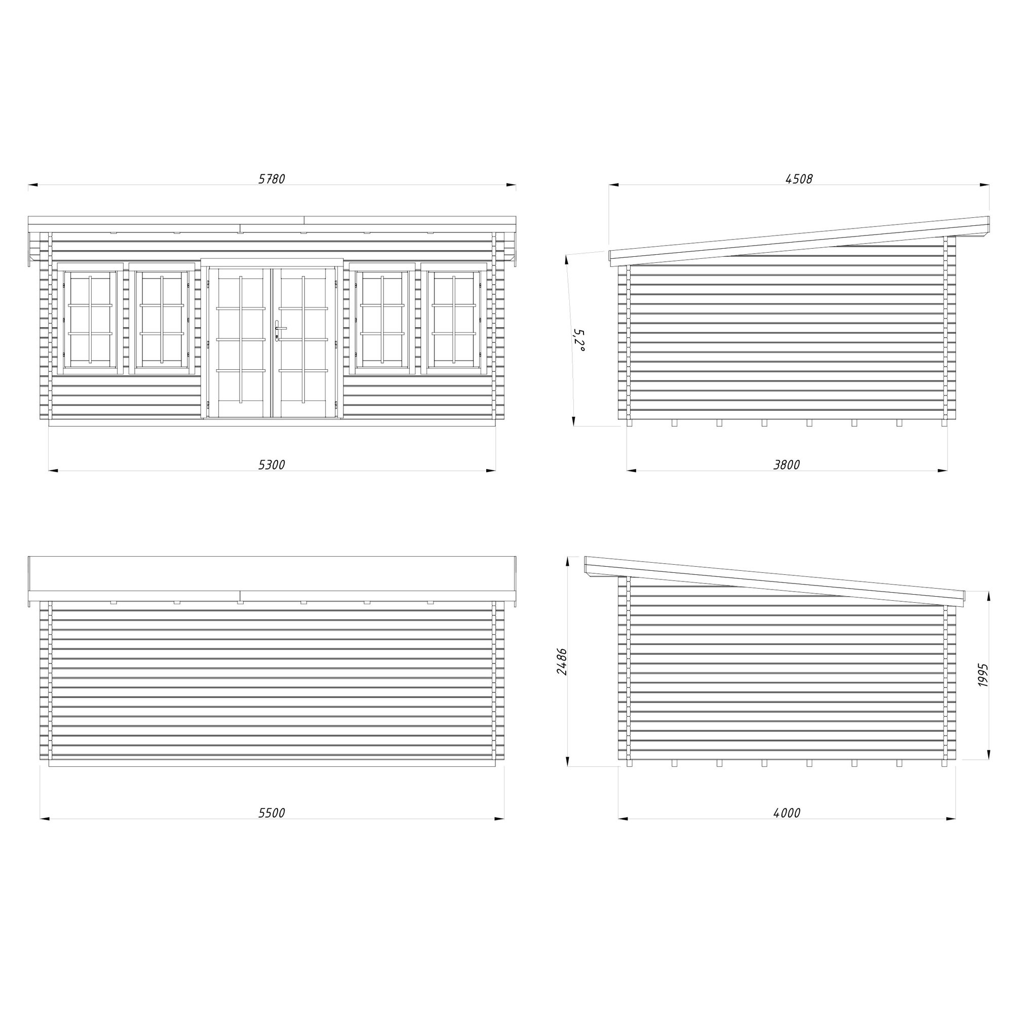 Anneks Palmako Lisa 19,4 m2