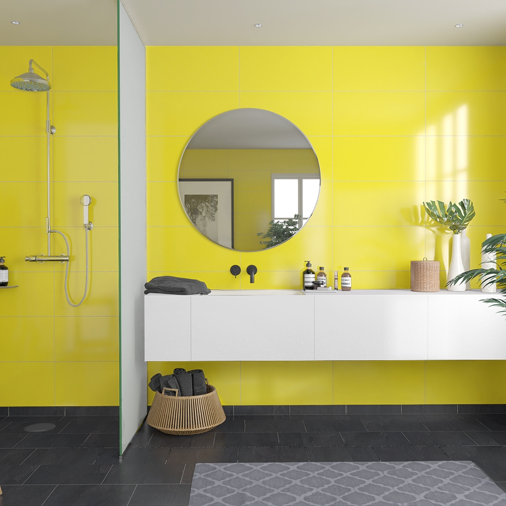 Baderomspanel Fibo 5223-M6030 Yellow
