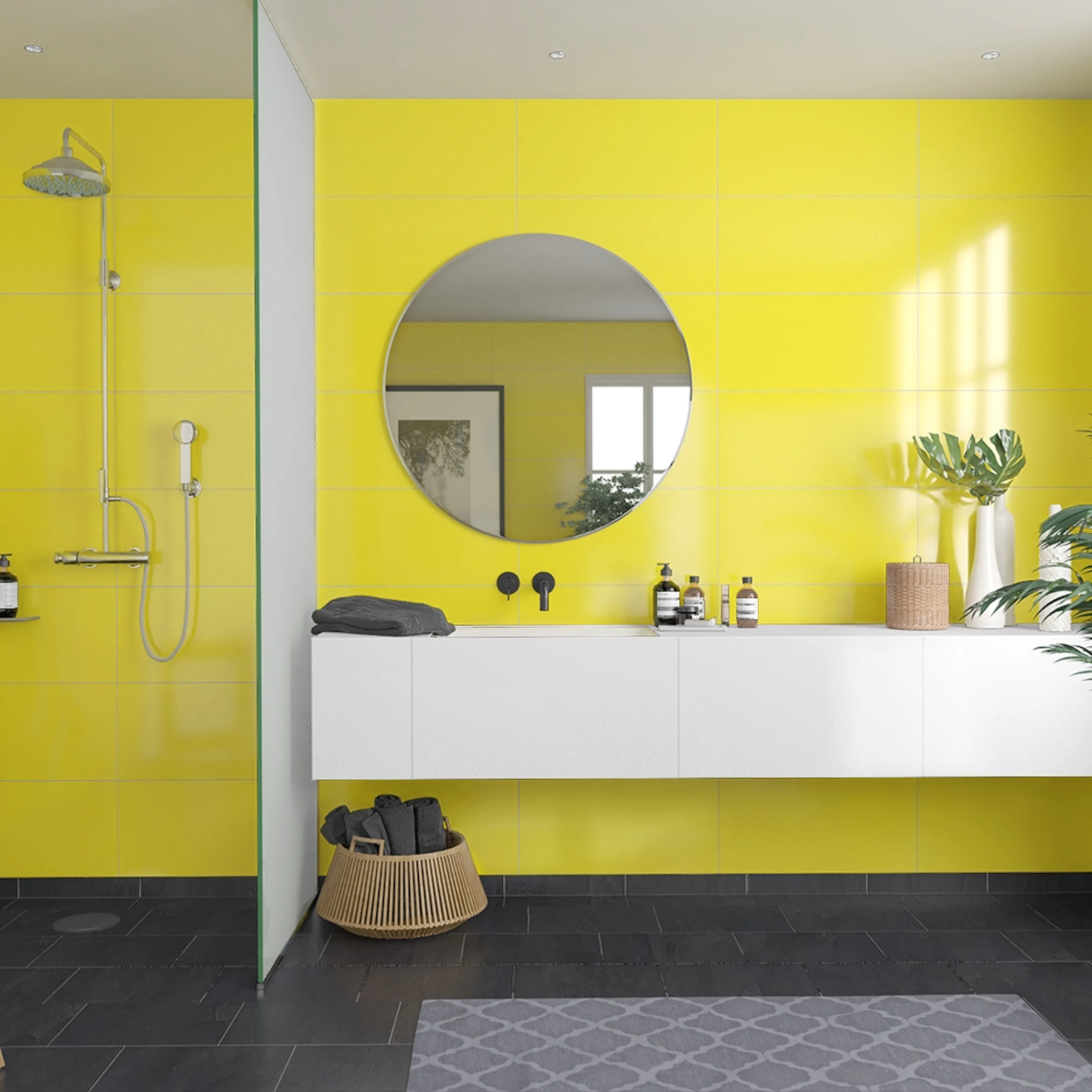 Baderomspanel Fibo 5223-M6030 Yellow