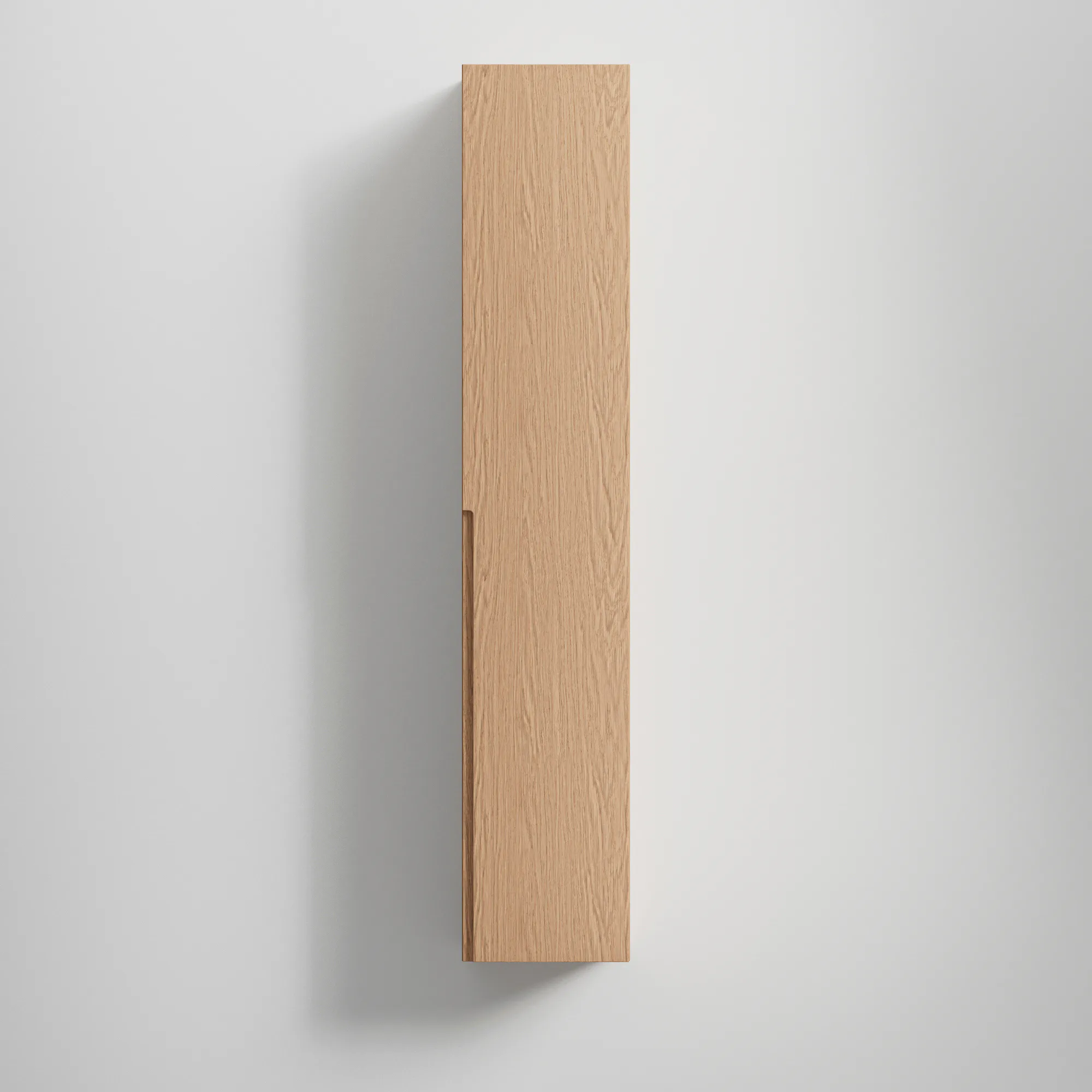 Högskåp Grip 30/30 Natural Oak, 5 Hy, Hö Färg: Natural Oak, Hägning: Höger