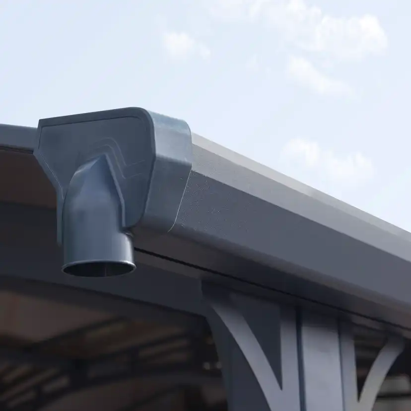 Carport Canopia av Palram Arcadia i metall 3,6x4,5 m
