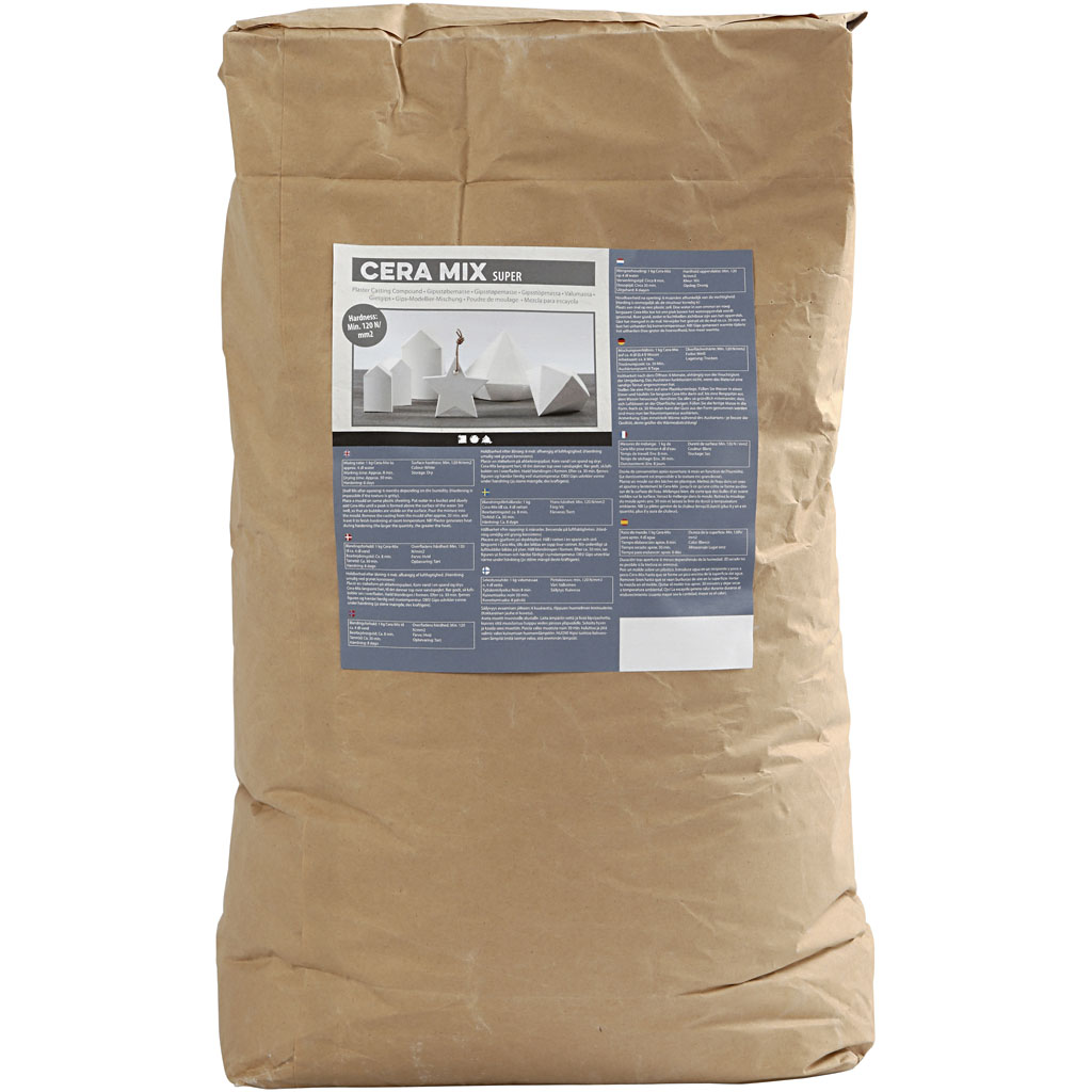 Modellgips Creativ Company Cera-Mix Super Hvit 1 Pk