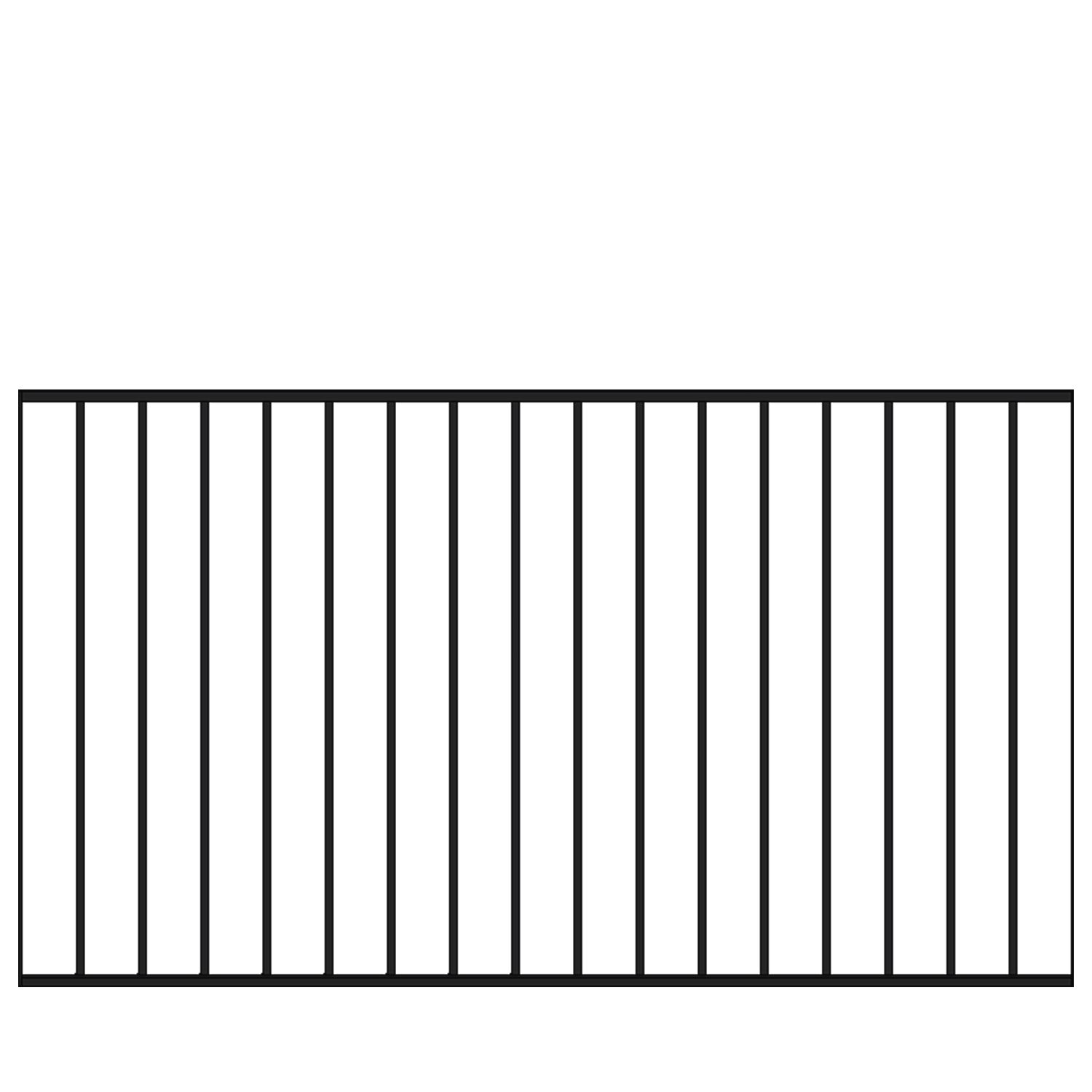 Gjerde PLUS Basic Hegn 150x85 cm