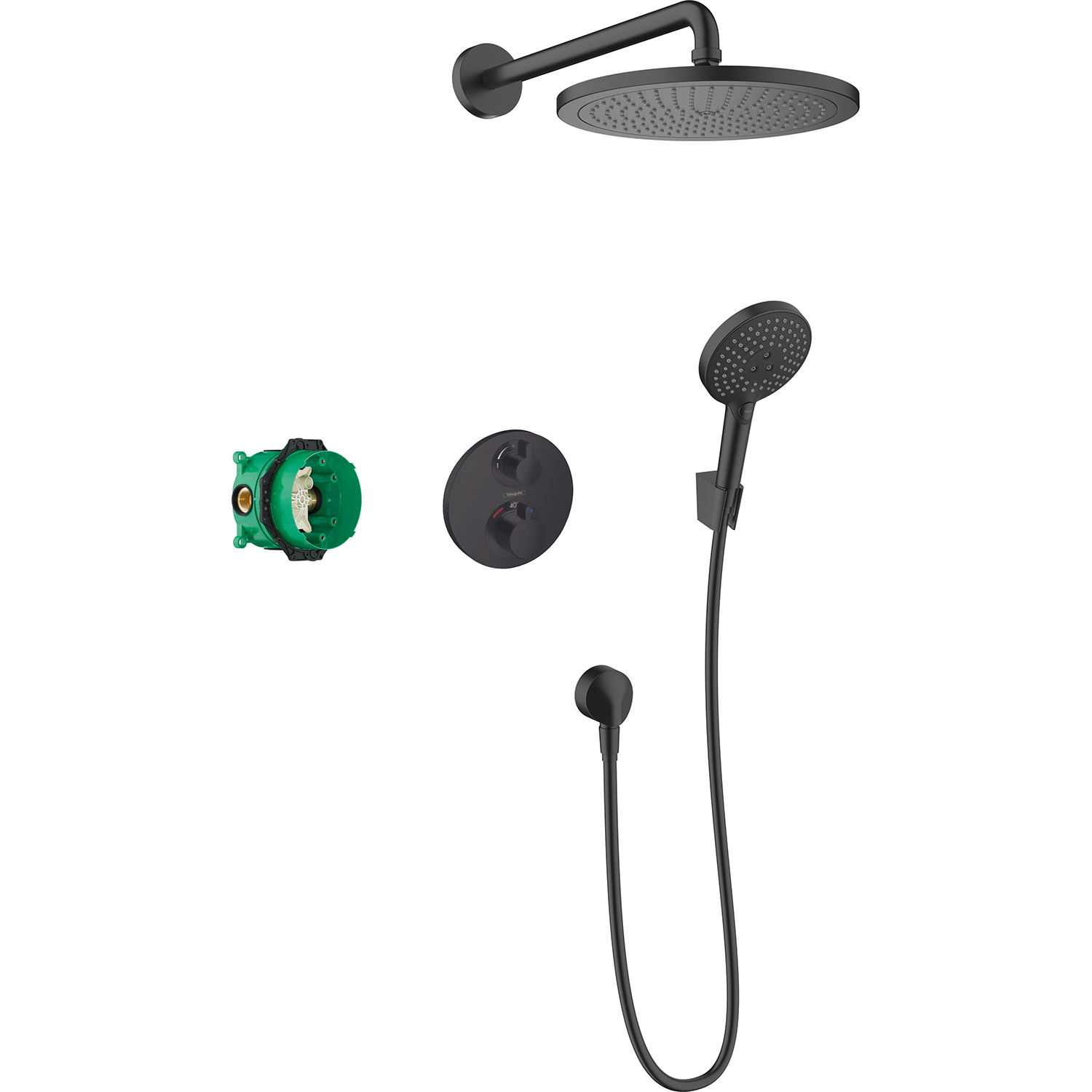 Innebygd takdusj Hansgrohe Croma 280
