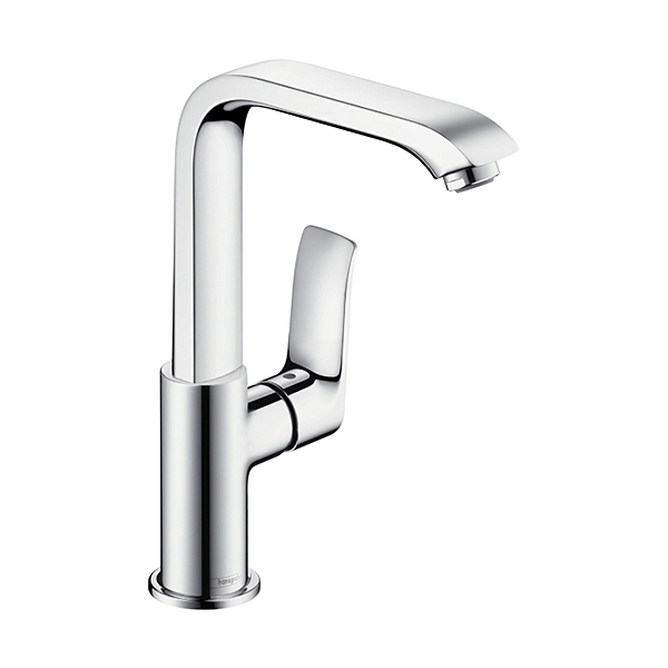 Tv&auml;ttst&auml;llsblandare Hansgrohe Metris med H&ouml;g Pip