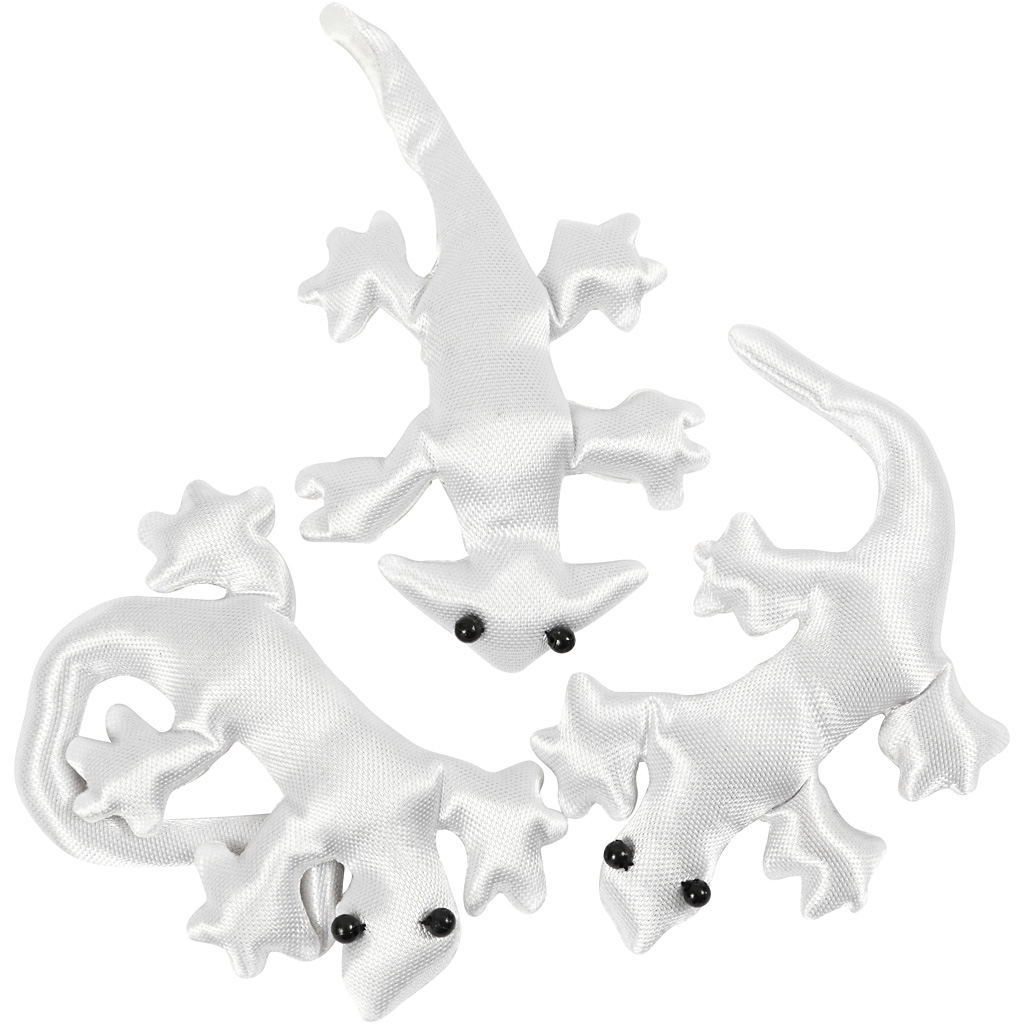 Stoffkryp Creativ Company Hvit 10-14 cm 3 Stk/1 Pk