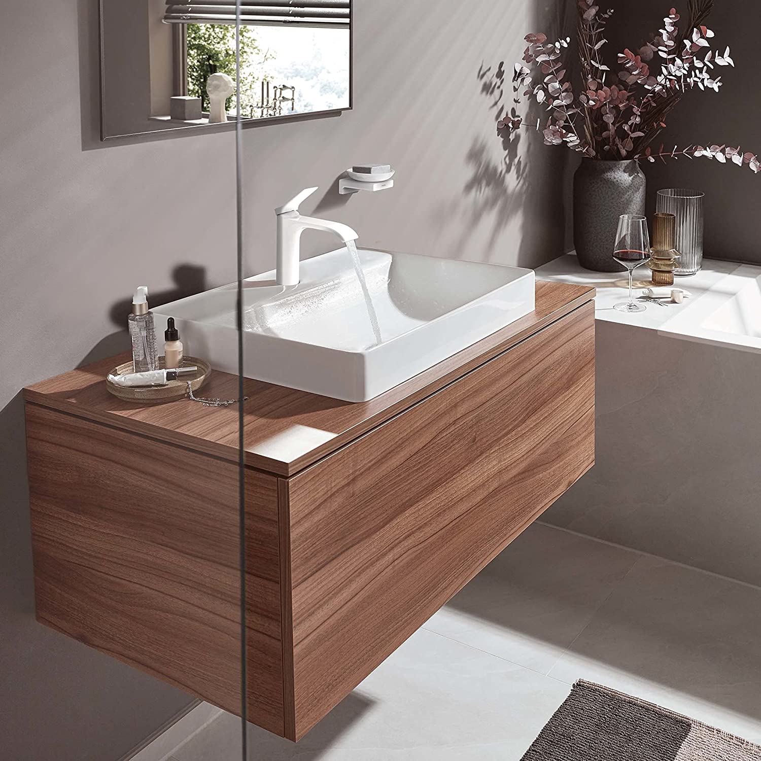 Servantbatteri Hansgrohe Vivenis 110 Waterfall