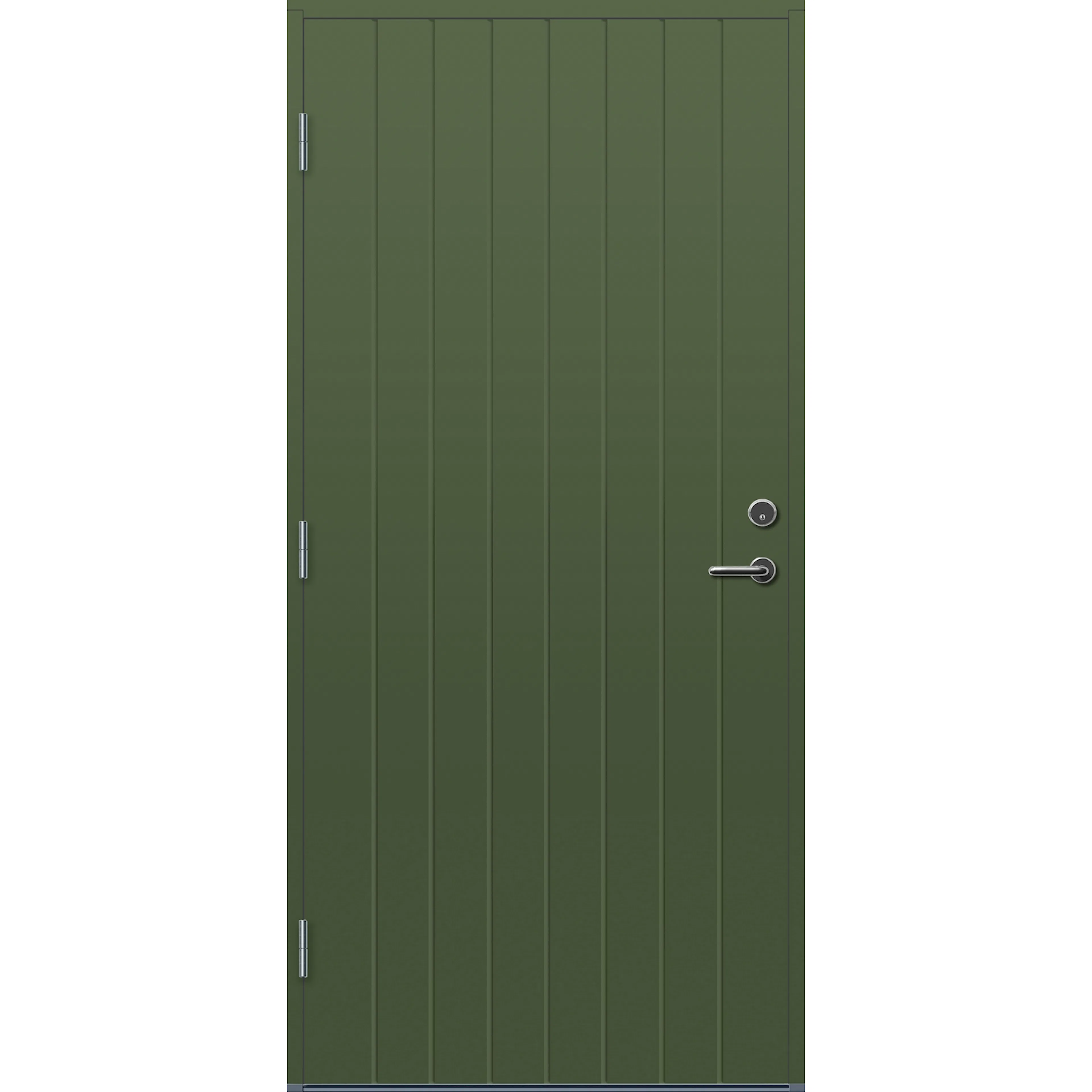 DØR YD BODØ 9X20V GRØNN BxH 90x200 Venstre, NCS S-6030-G30Y, Grønn