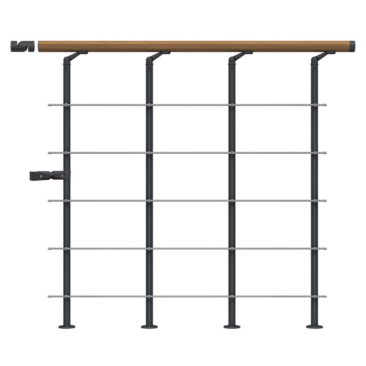 Rekkverk Dolle Style6 Eik Lakkert Startpakke