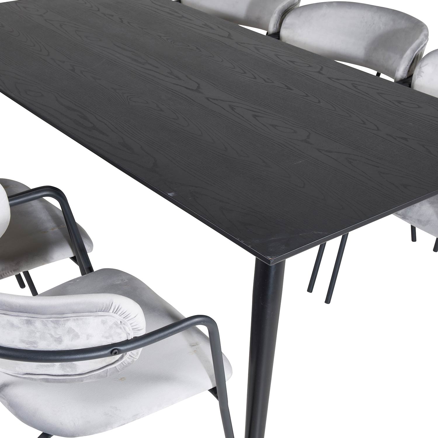 Spisegruppe Venture Home Dipp med 6 Arrow Stoler