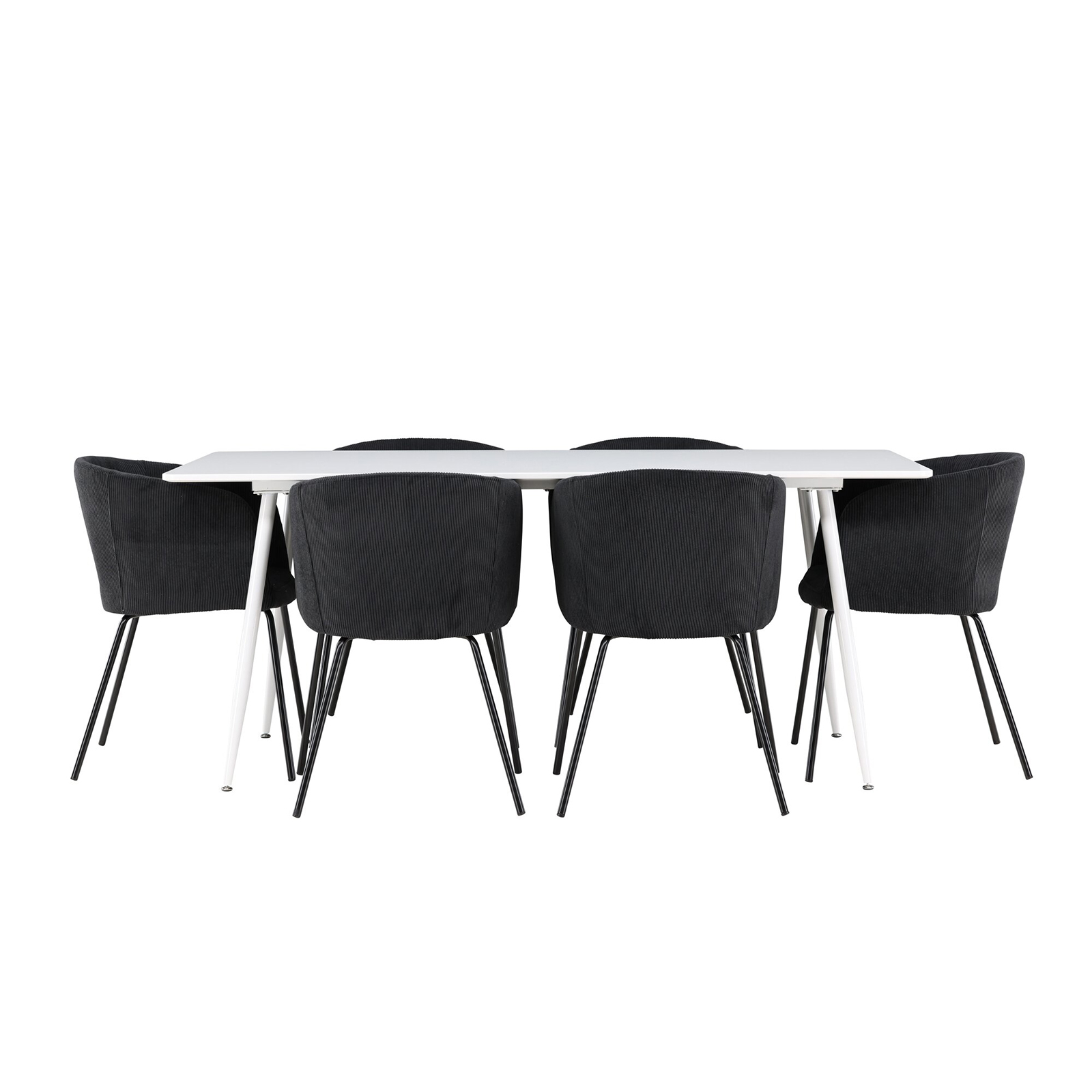 Spisegruppe Venture Home Silar 180 med 6 stk Berit Stoler