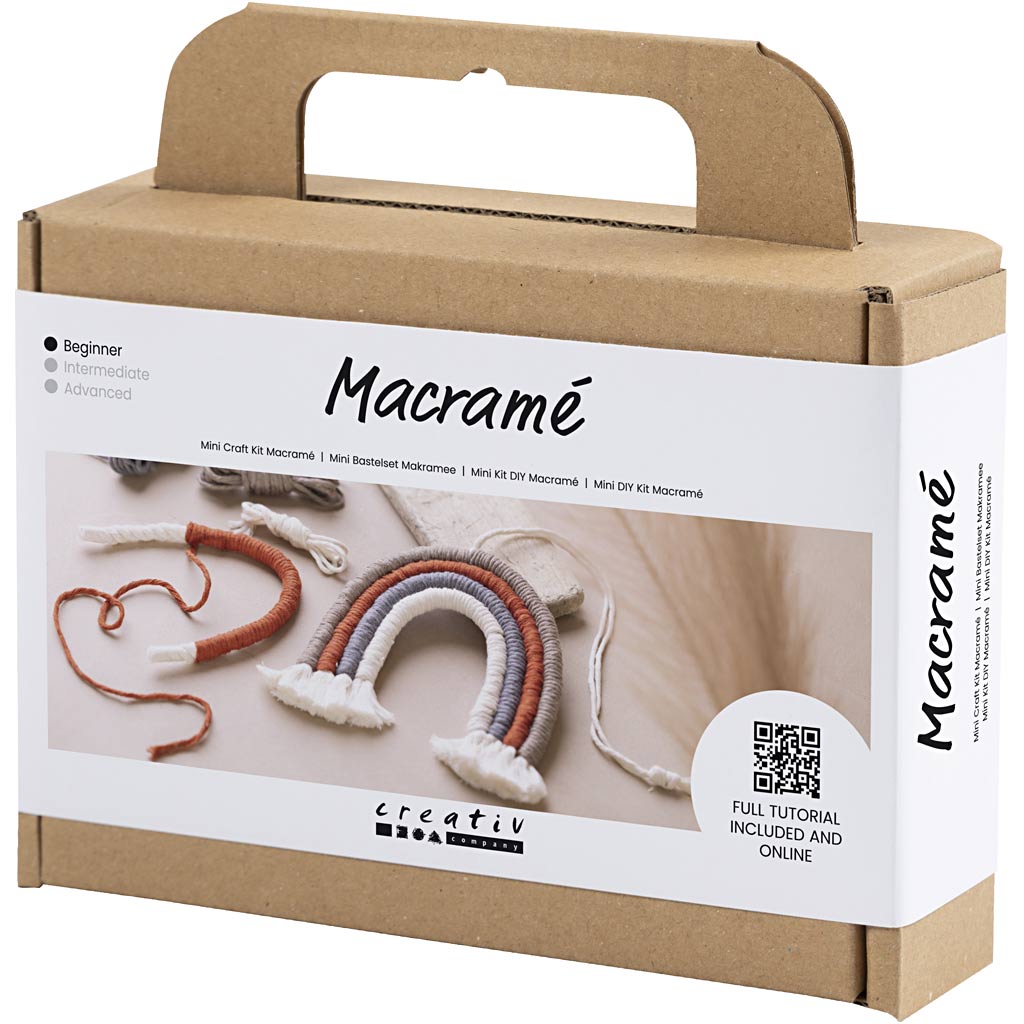 Regnbue Creativ Company Mini DIY Kit Makramé