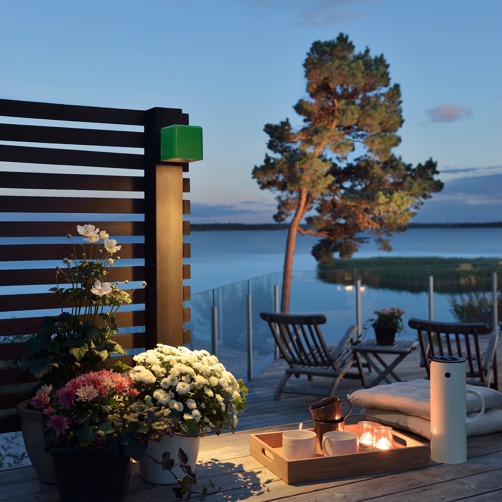 Vegglampe Gnosjö Konstsmide Amalfi Plast med Ledning 3W/IP44