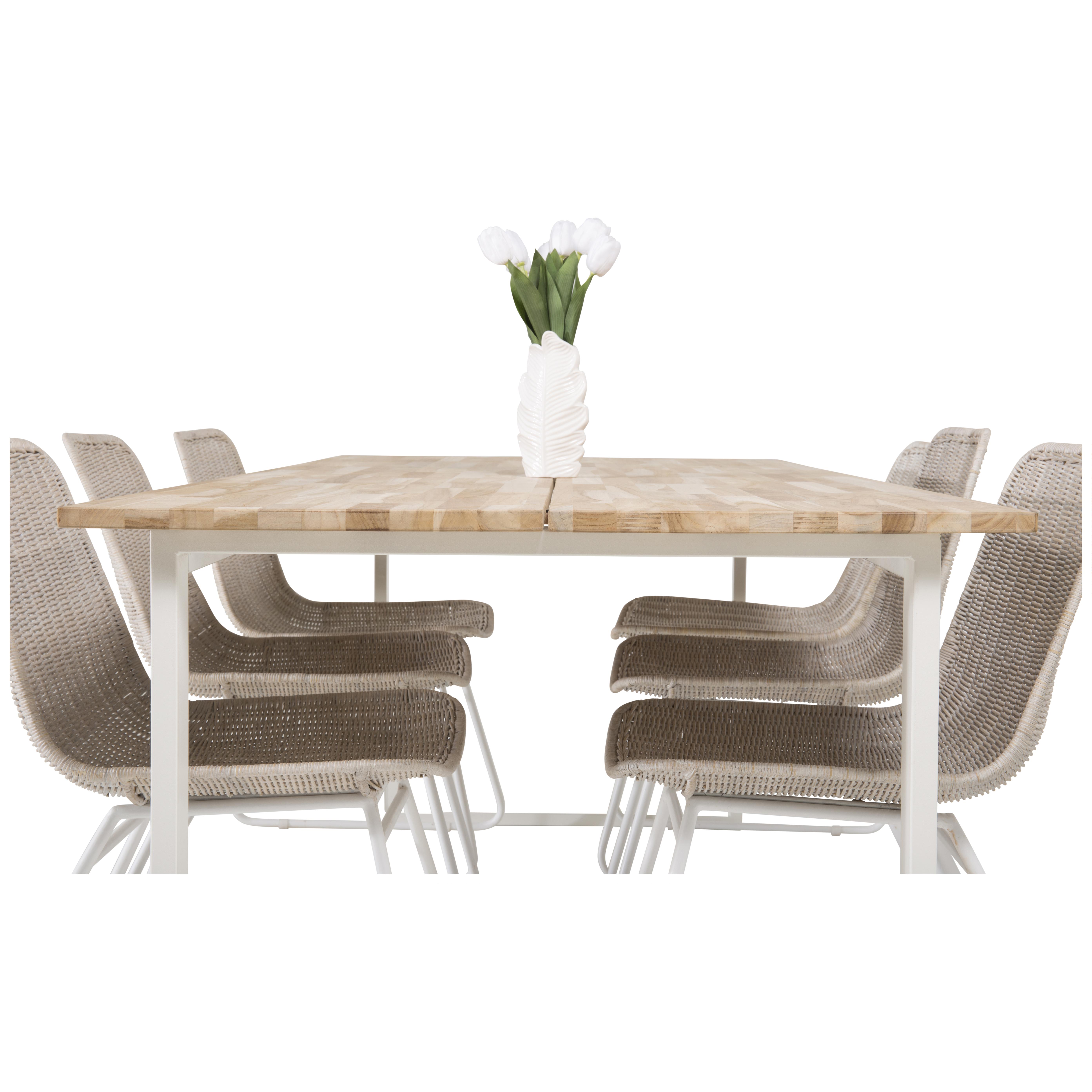 Spisegruppe Venture Home Cornelia med 6 Cornelia Stoler