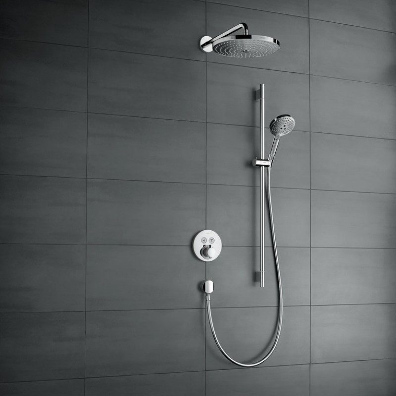Hoveddusj Hansgrohe Raindance Select S 300 2-jet for Veggmontert