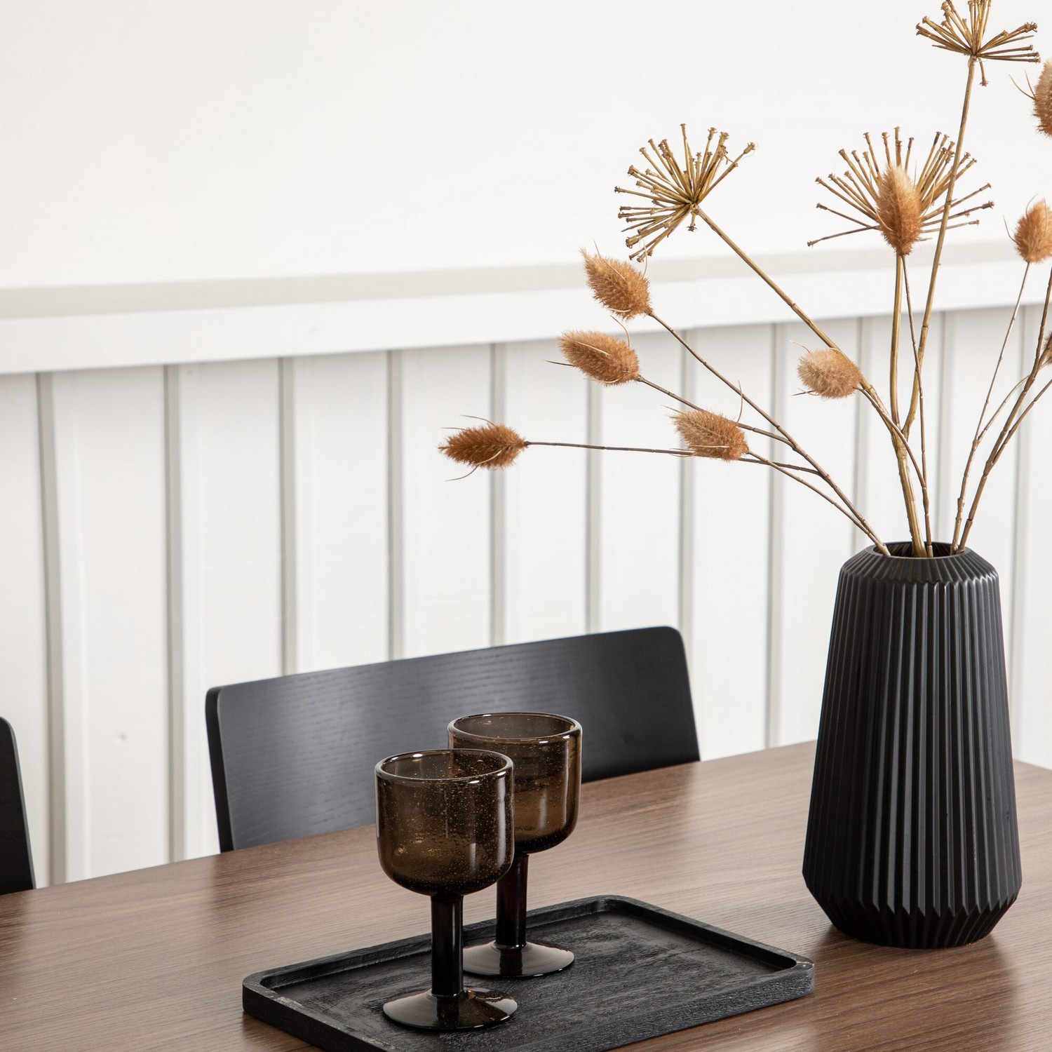 Spisegruppe Venture Home Tempe med 4 Montros Stoler