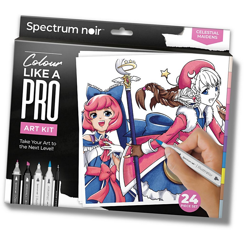 Hobbysett Creativ Company DIY Kit Illustrasjon Celestial Maidens