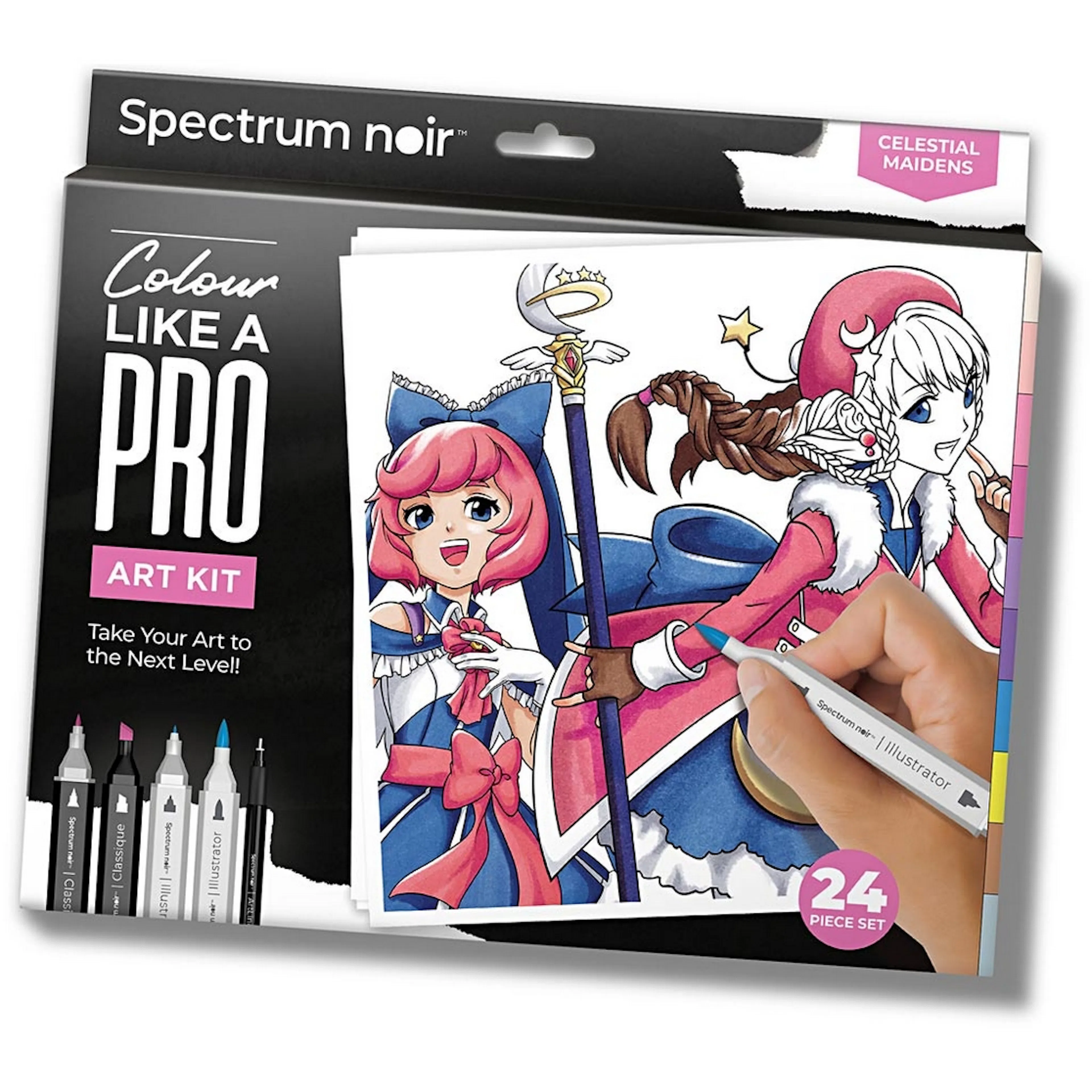 Hobbysett Creativ Company DIY Kit Illustrasjon Celestial Maidens
