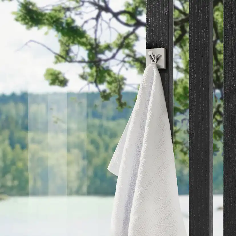 HOUSE Enkelkrok förkr mässing Krom
