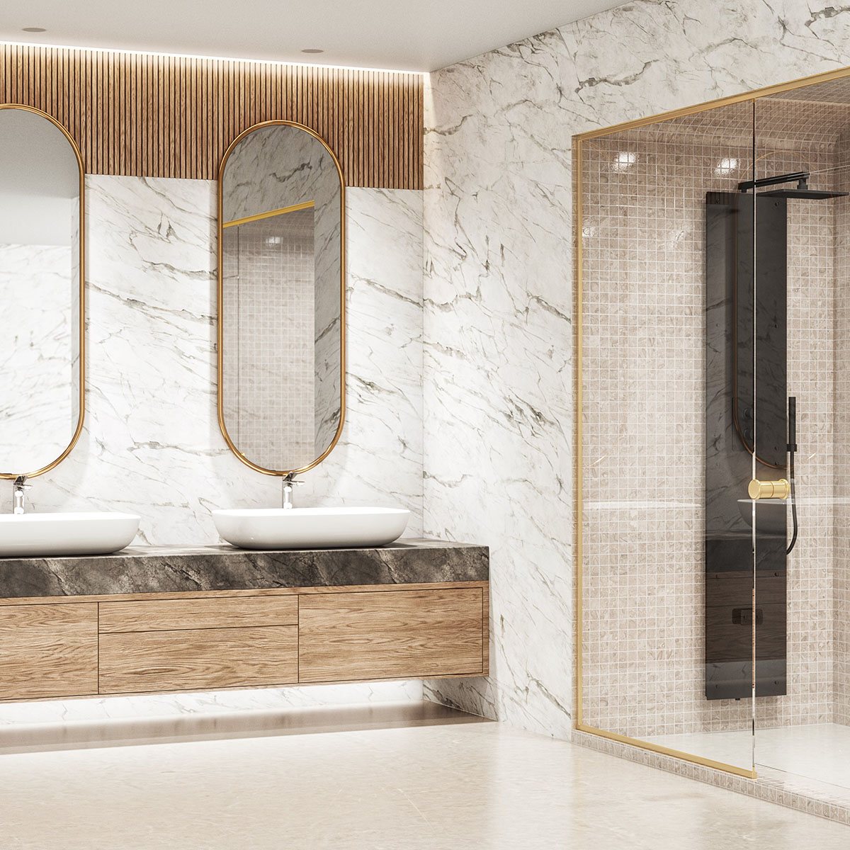 Steamdusjsøyle Harvia Nova