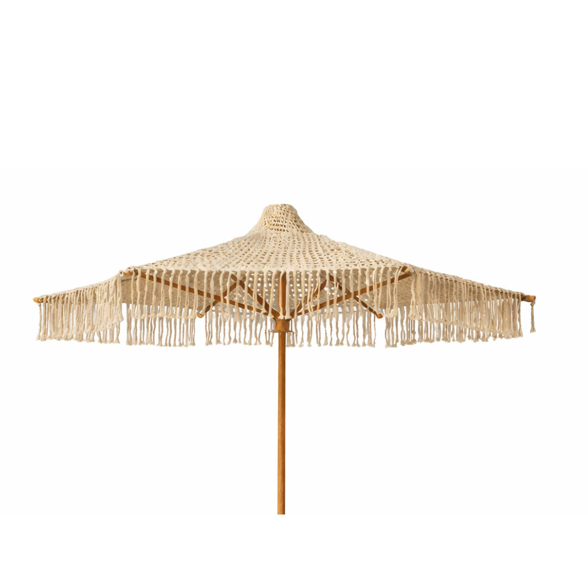 ALBA PARASOLL 200 CM Natur