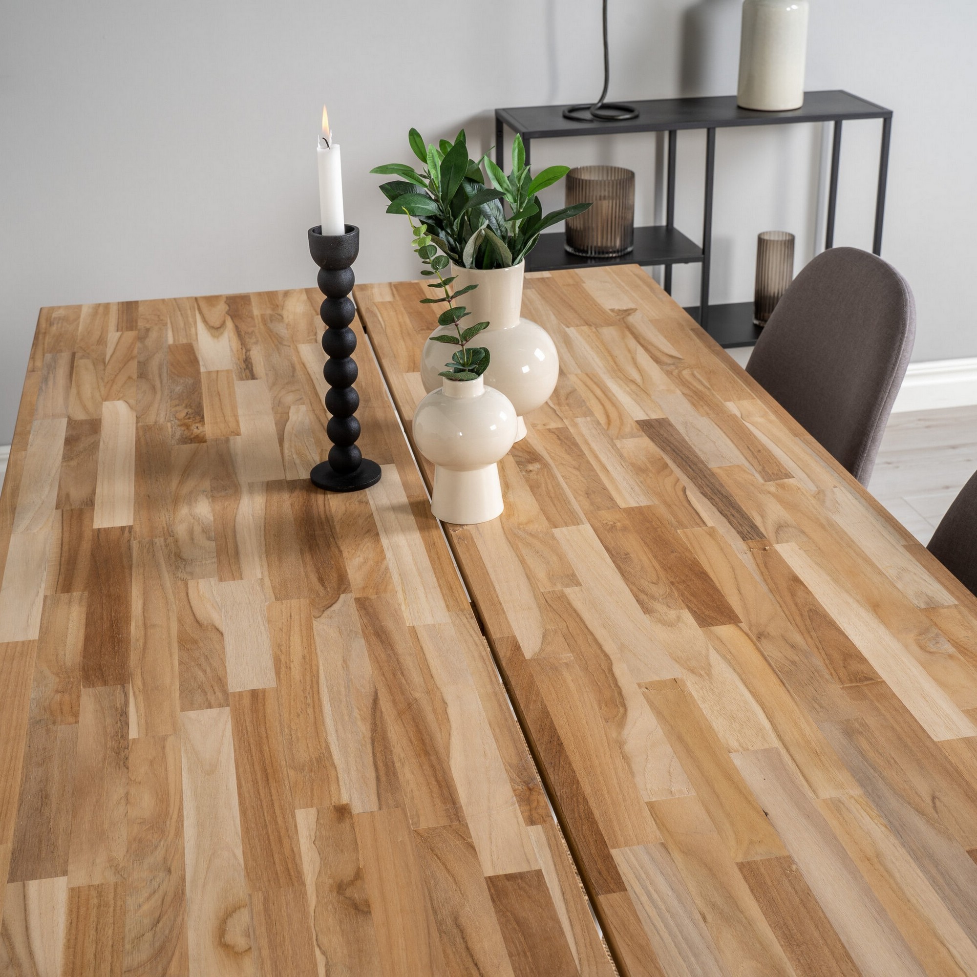 Spisegruppe Venture Home Cirebon med 6stk Polar Stoler