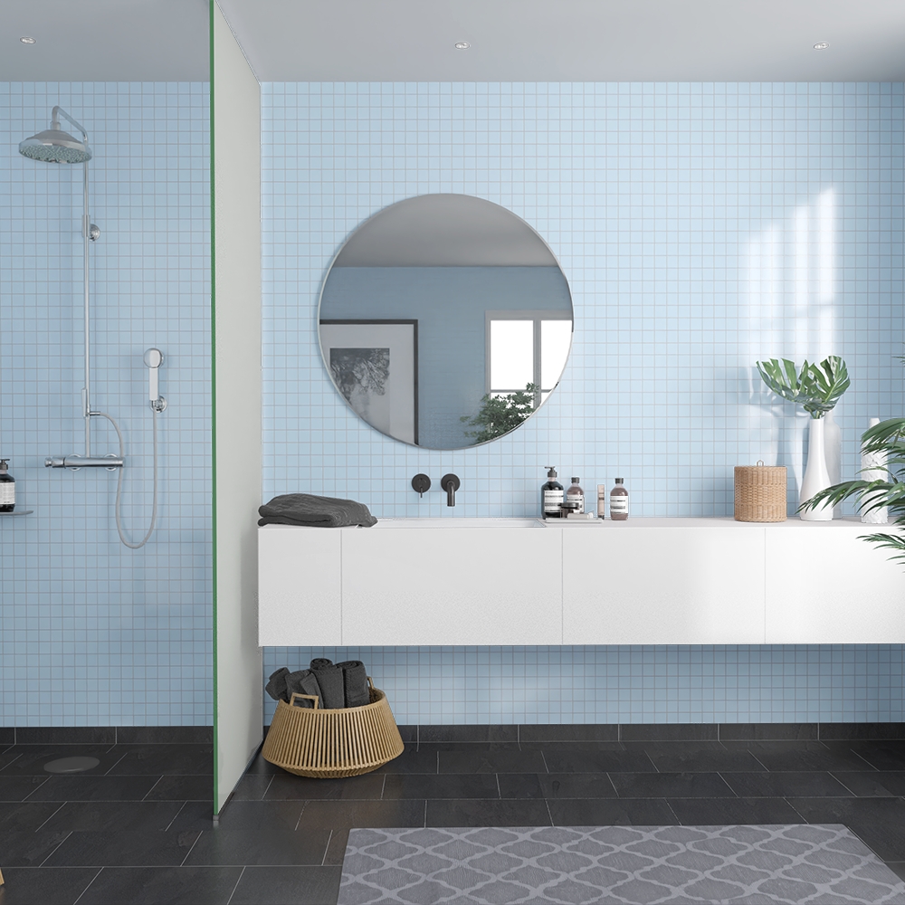Baderomspanel Fibo 5203-M0303  Frozen Blue
