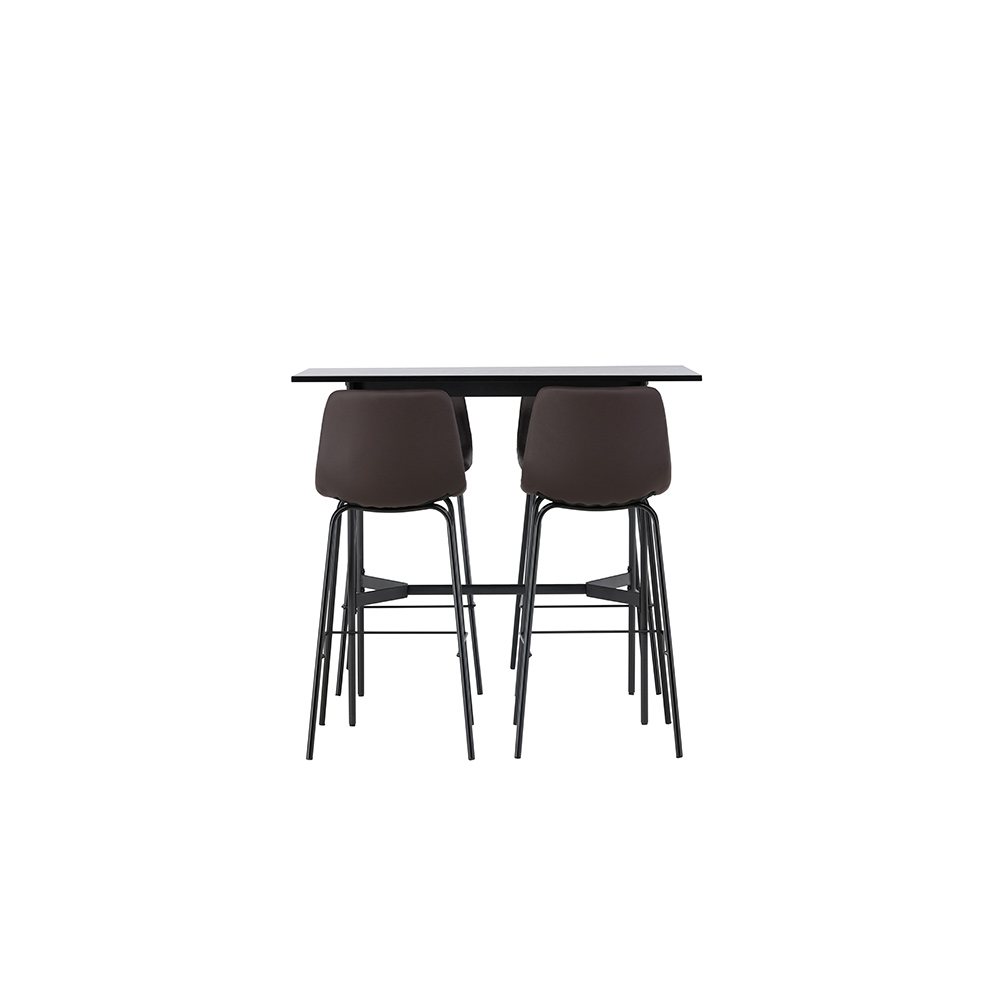 Spisegruppe Venture Home Rax med 4 stk Alexi Stoler