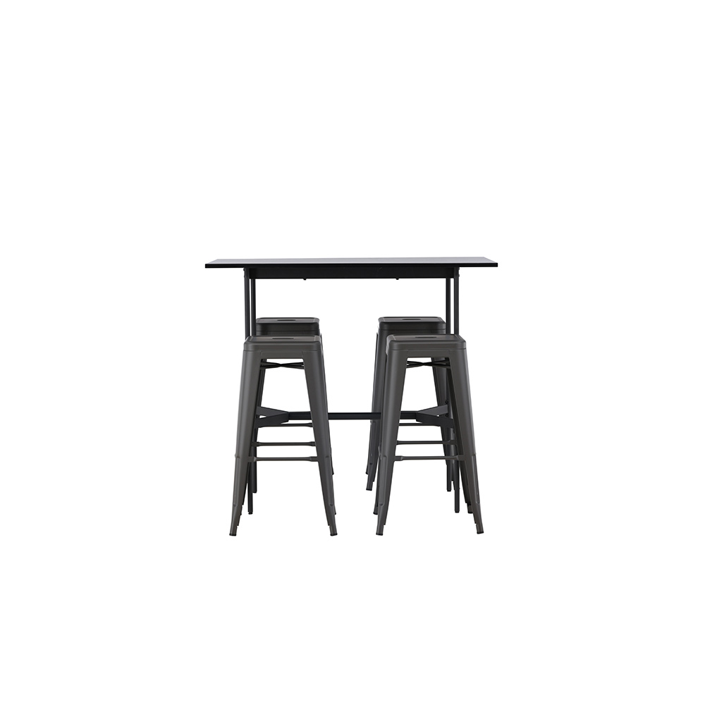 Spisegruppe Venture Home Rax med 4 stk Tempe Stoler
