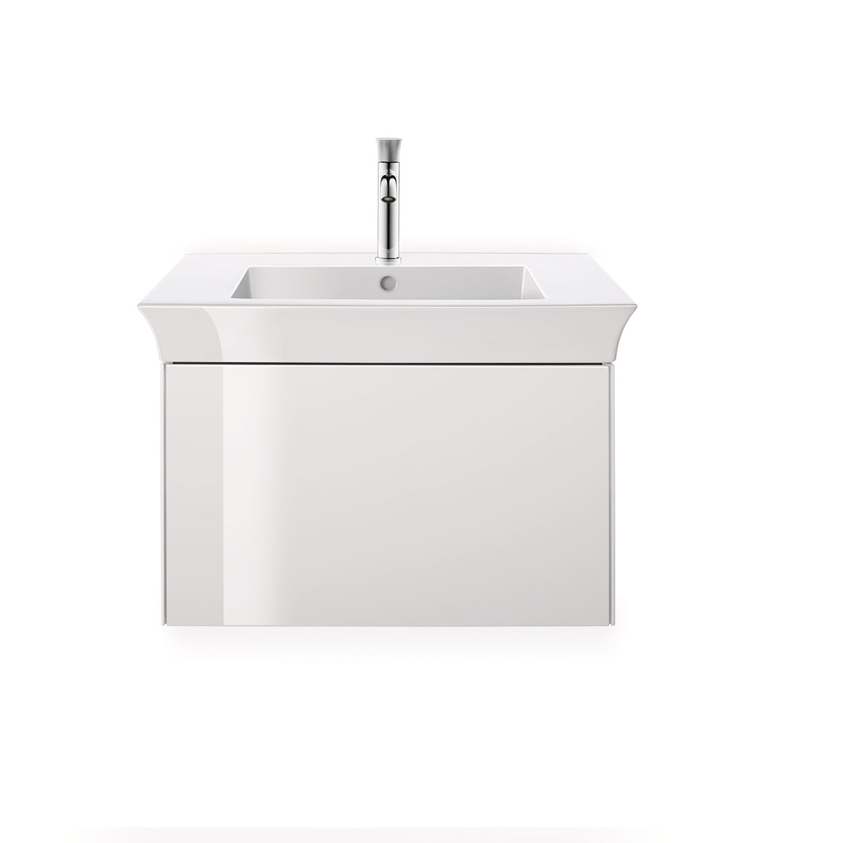 Servant Duravit White Tulip Hvit Høyblank