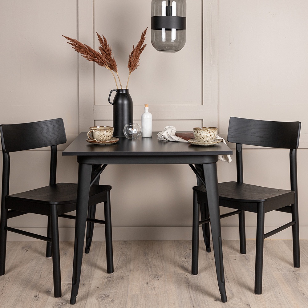 Spisegruppe Venture Home Tempe med 2 Montros Stoler