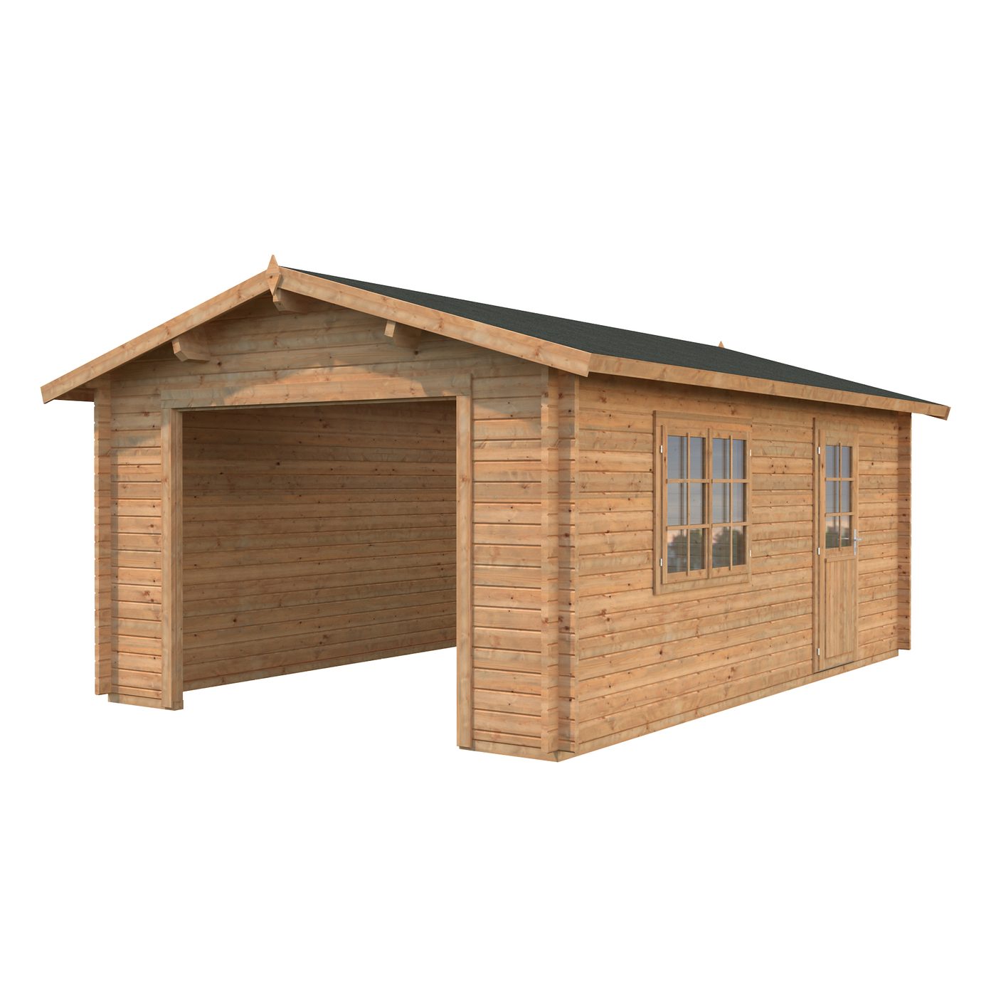 Garasje Palmako Roger 19,0 m2 uten Port