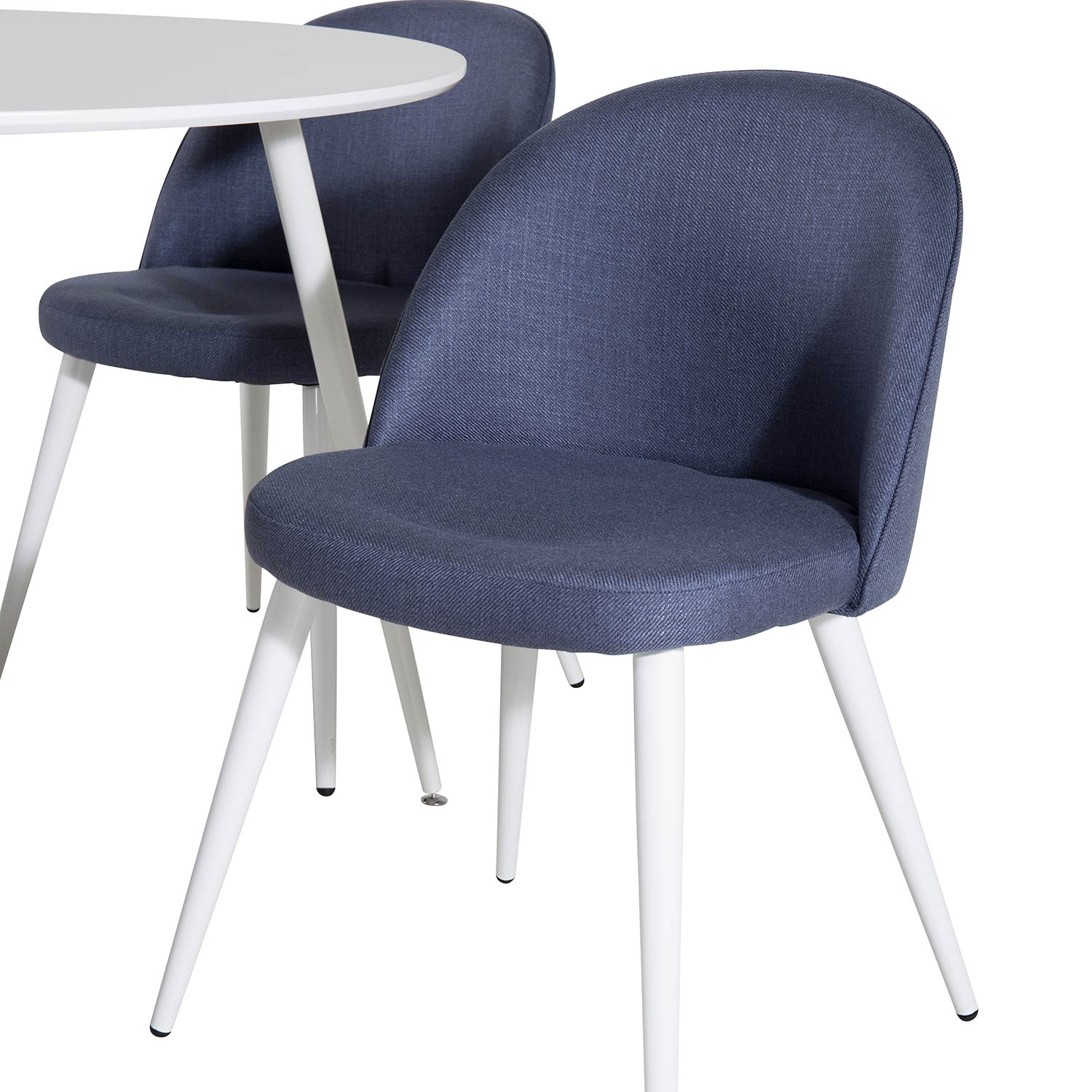 Spisegruppe Venture Home Plake med 4 Valentina Stoler Polyester Rundt