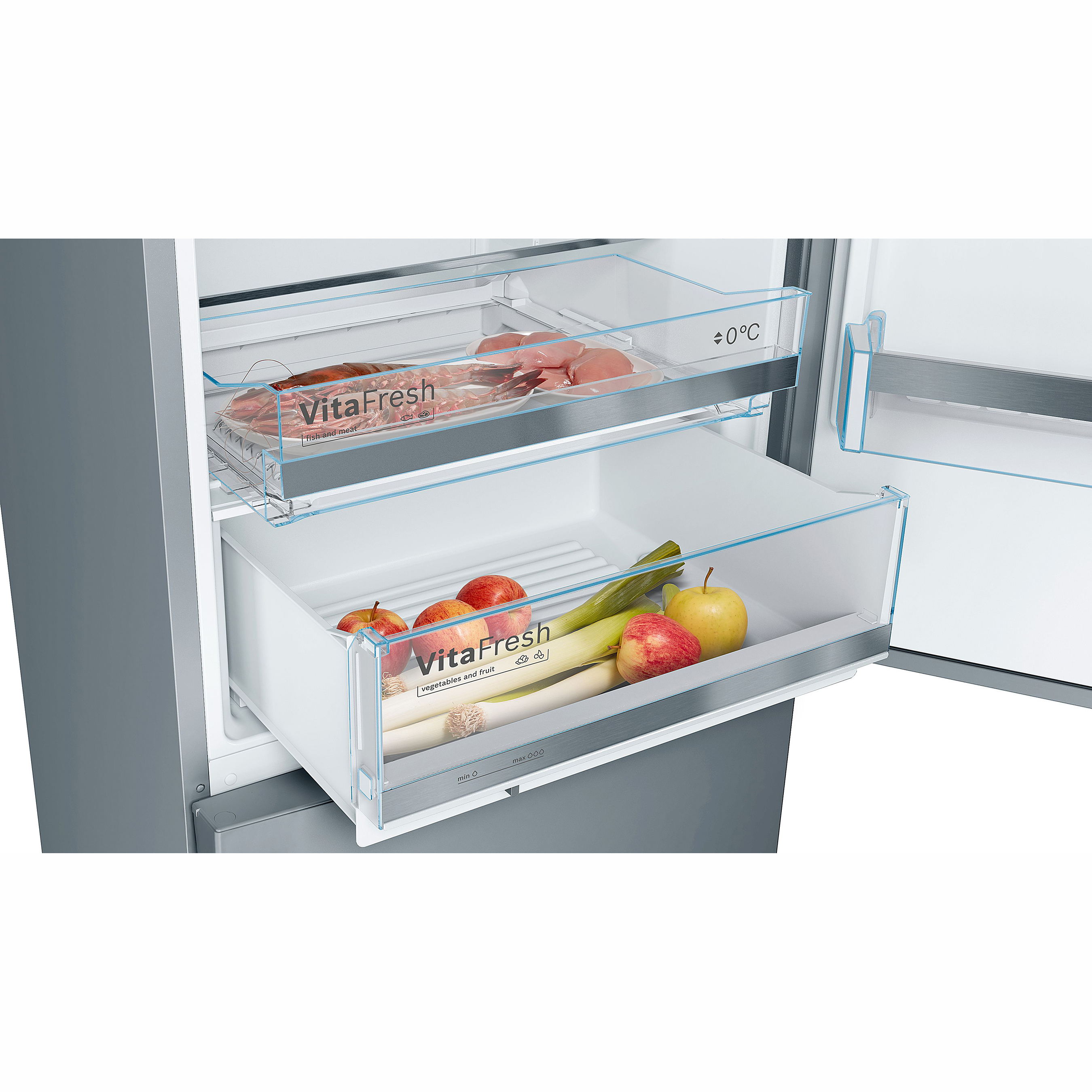 Kjøl/Fryser Bosch Serie 6 KGE49AICA