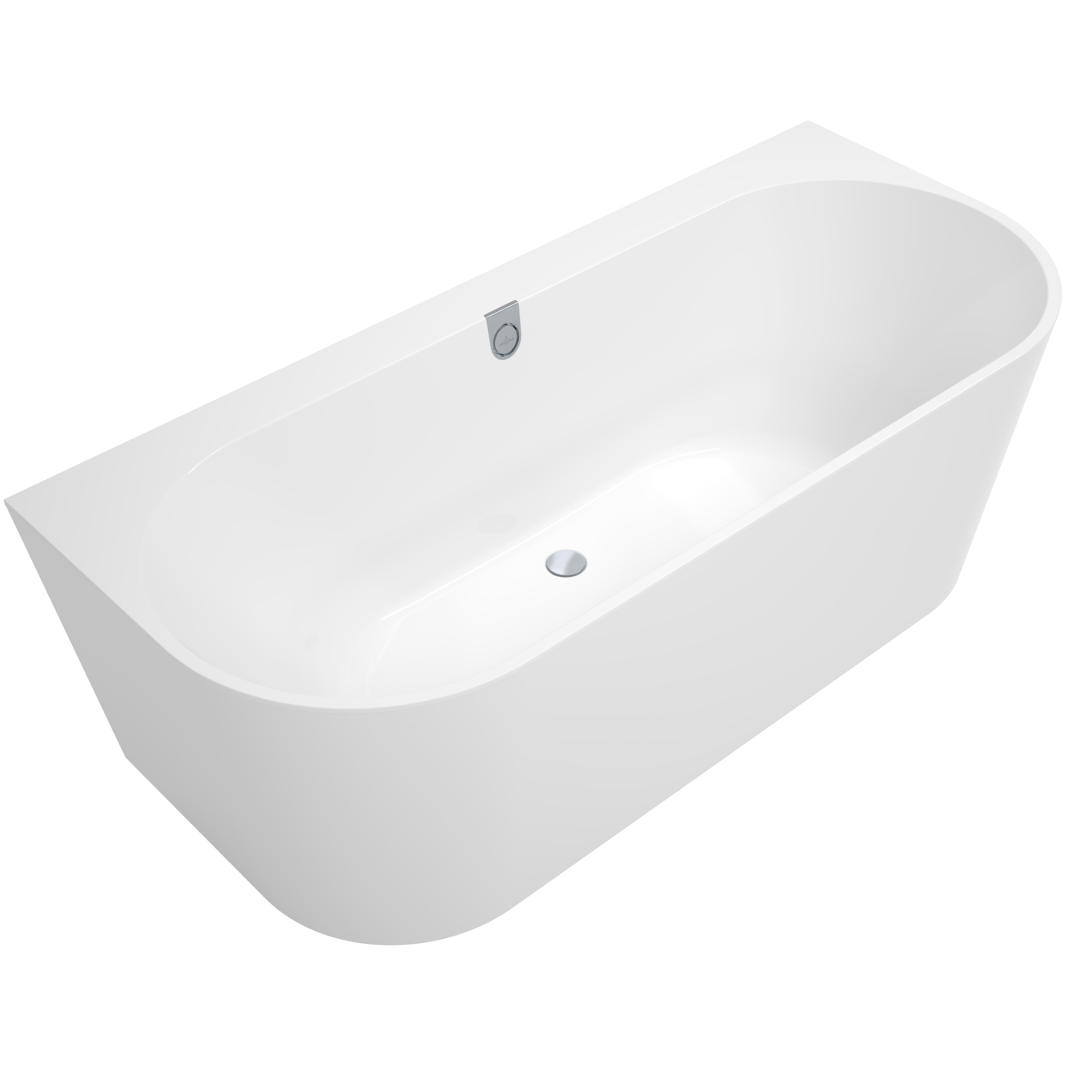 Badkar Villeroy & Boch Oberon 2.0 Mot Vägg | badrum - badkar - badkar-mot-vagg | KakelKungen