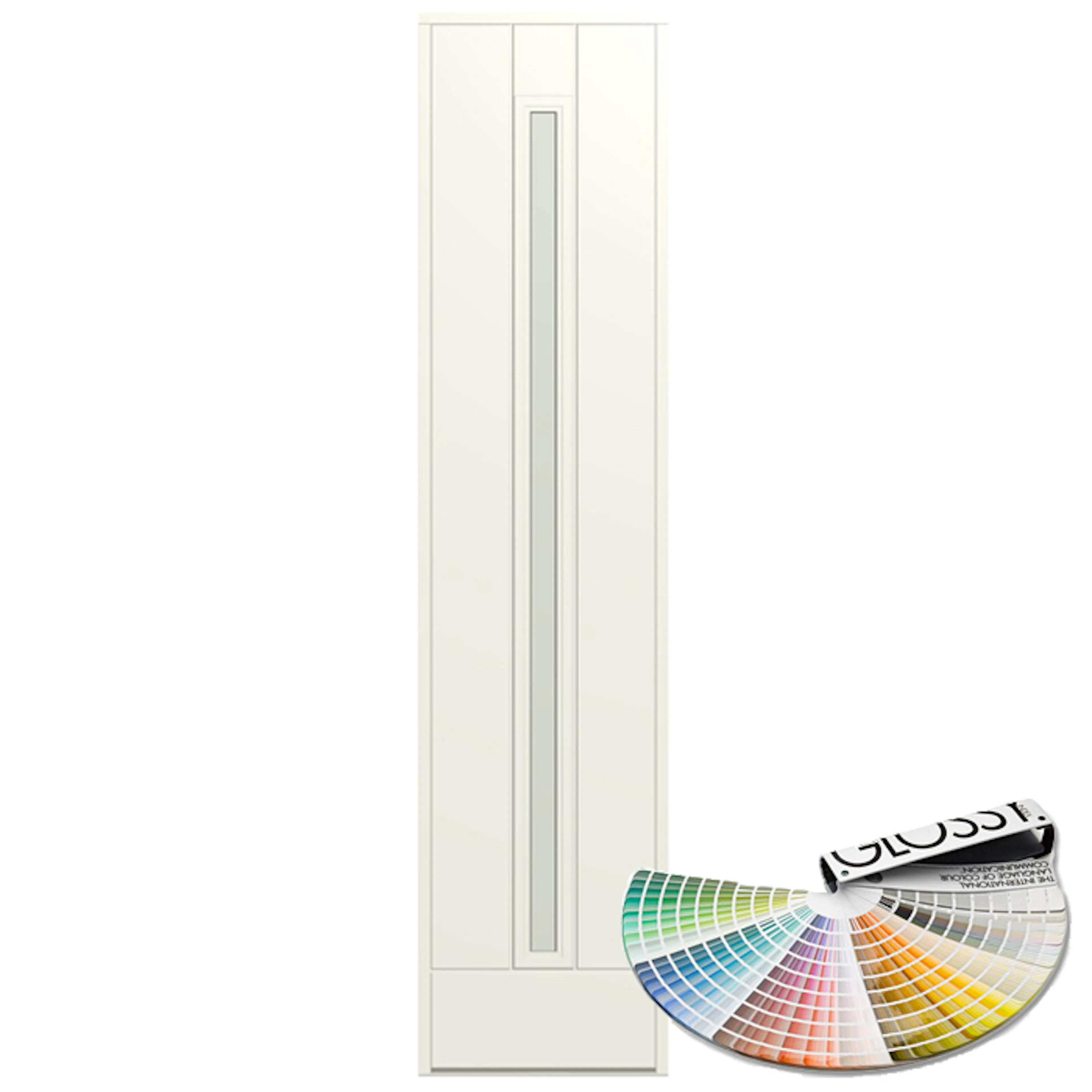 DØR SF M-1302   GL  4X21F NCS 40x210 - Klart Glass